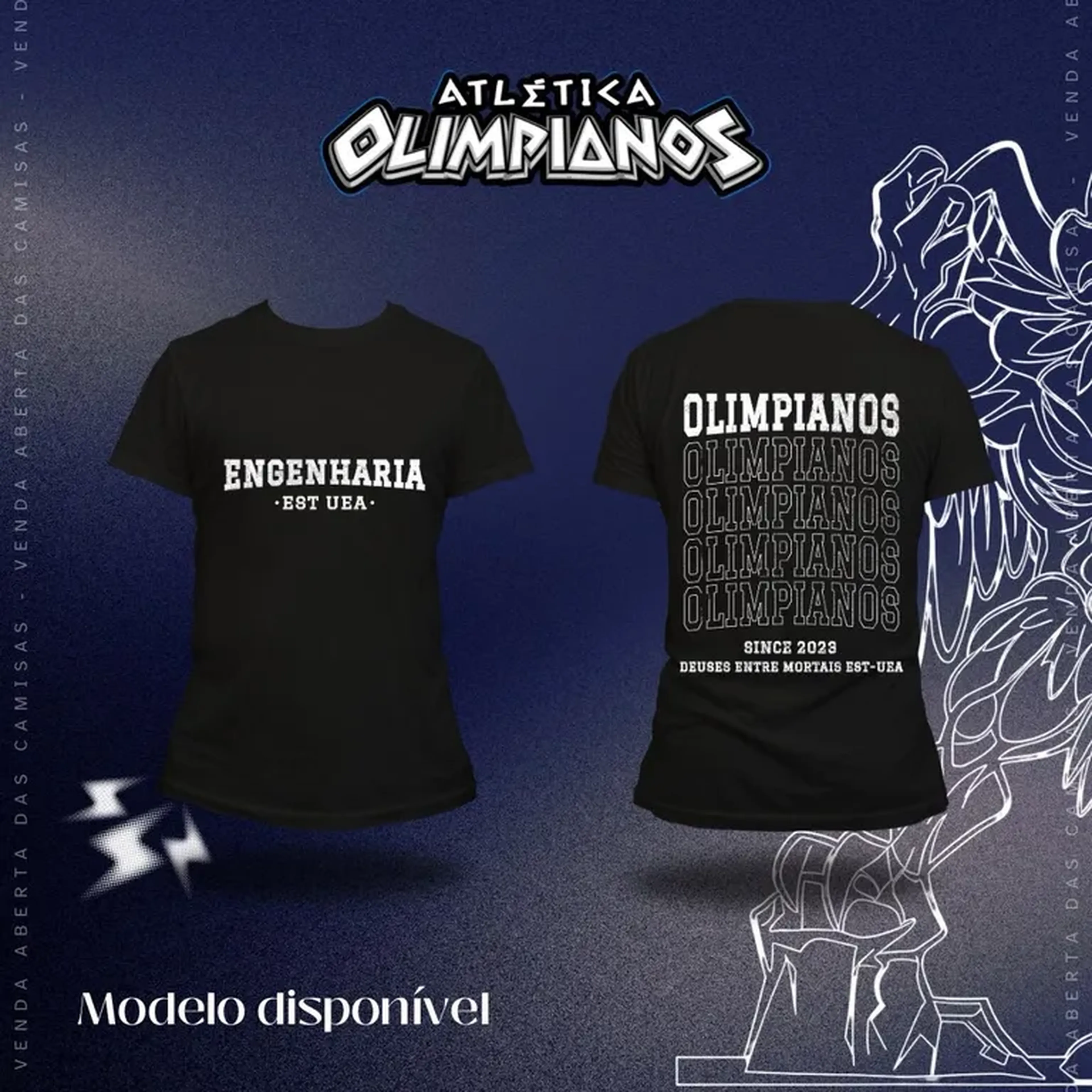 Camiseta Olimpianos - Engenharia imagem
