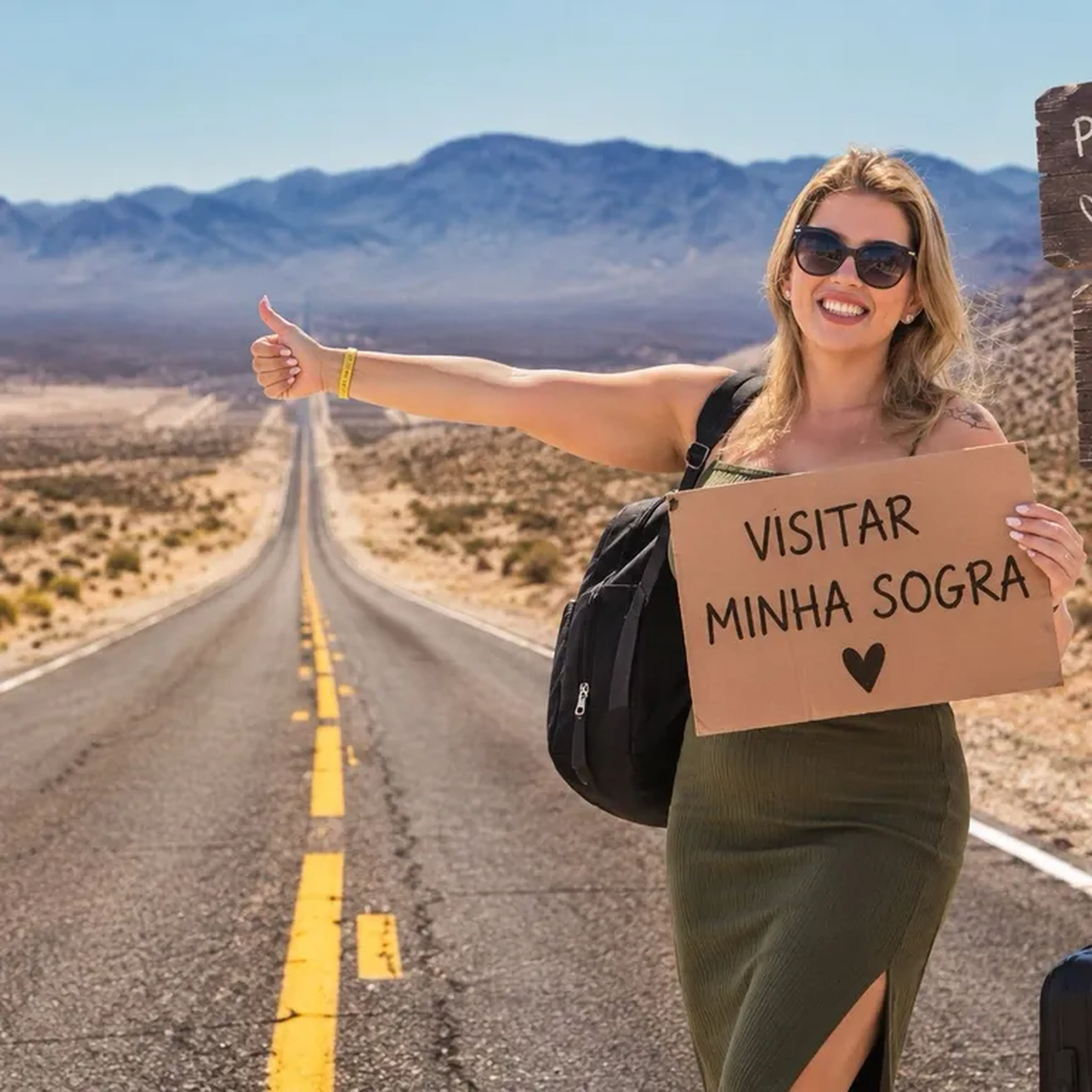 VIAGEM PARA A NOIVA VISITAR A SOGRA imagem