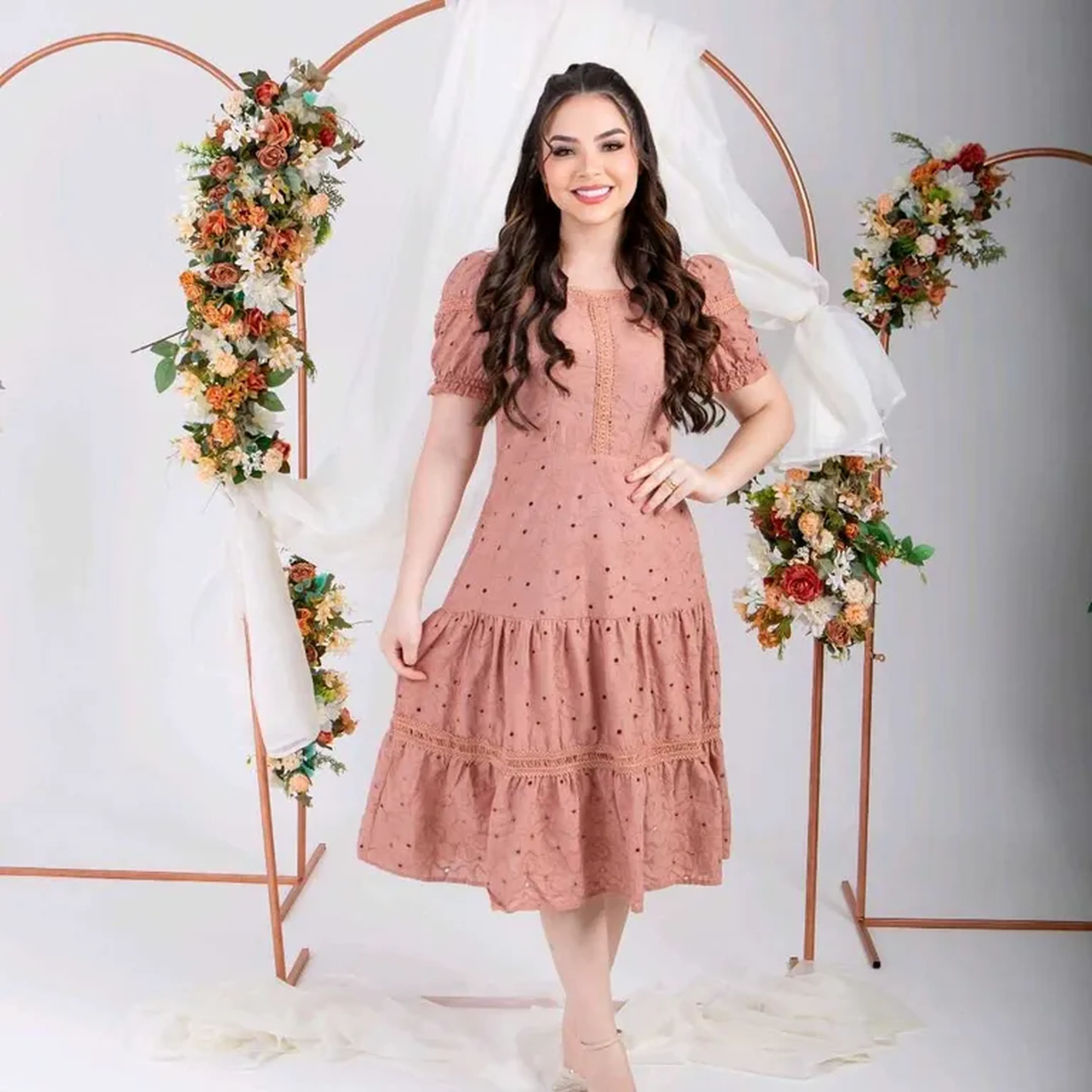 vestido midi imagem