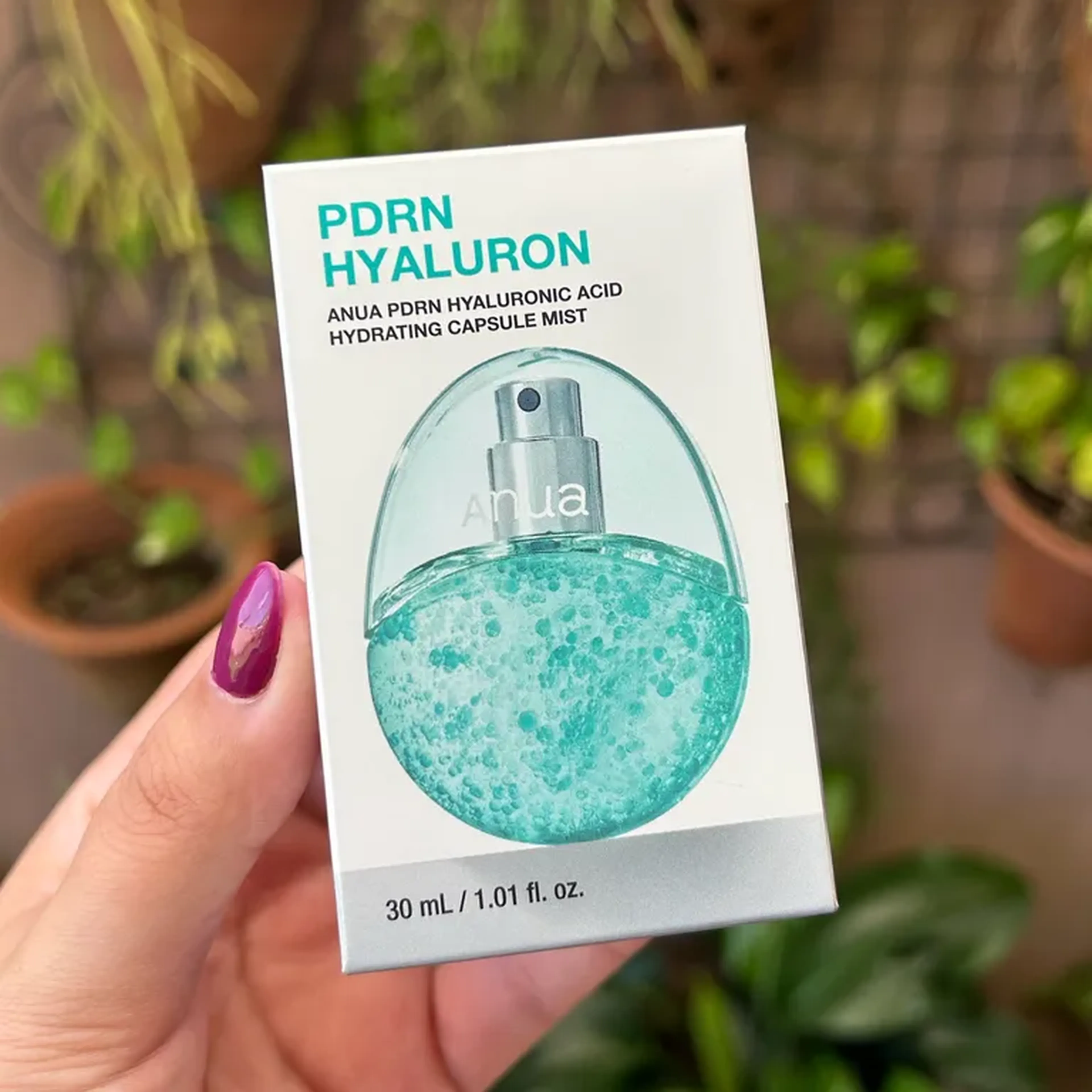 Anua PDRN Hyaluronic Acid Hydrating Capsule Mist • 30ml imagem