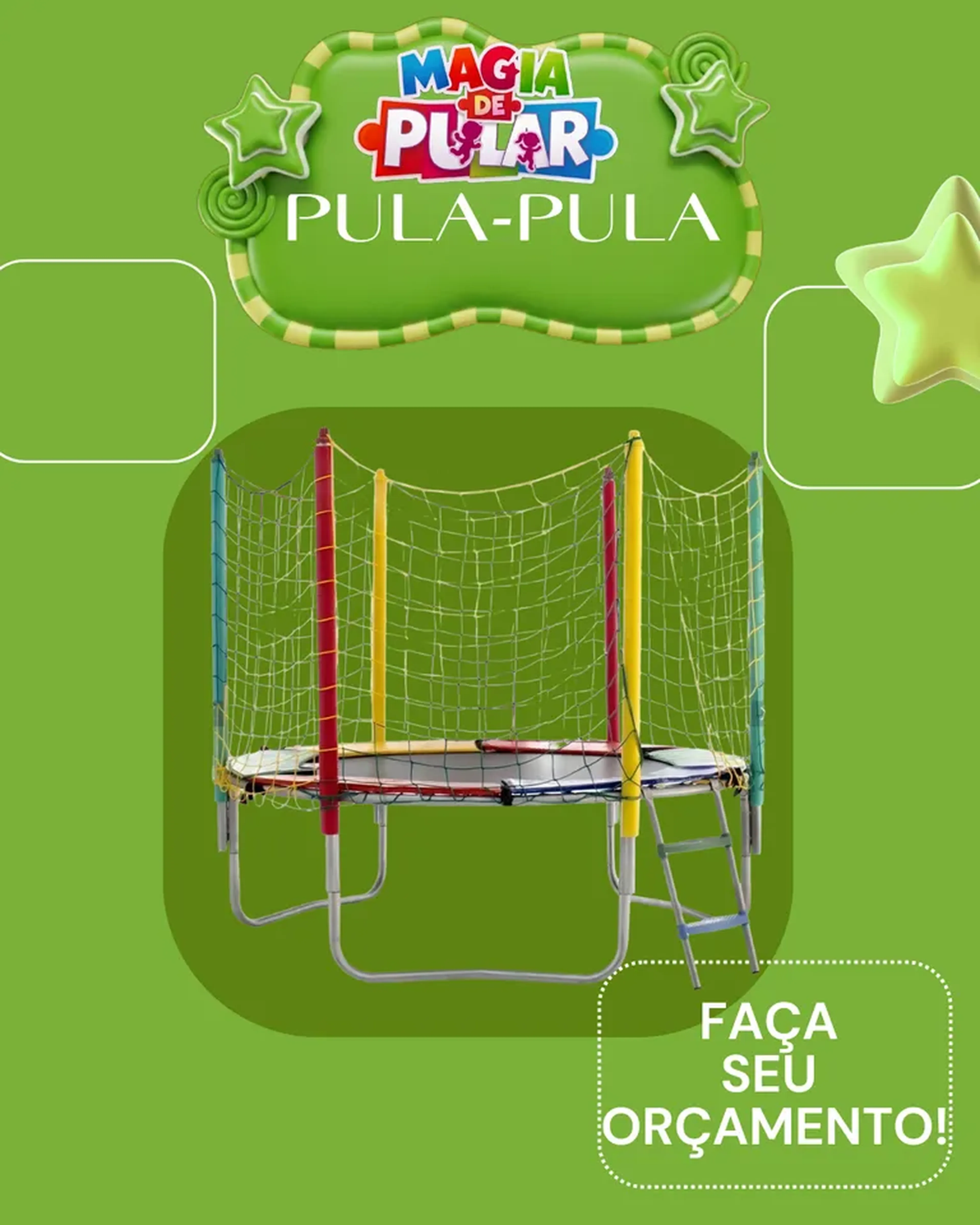 Cama elástica 3,05m imagem