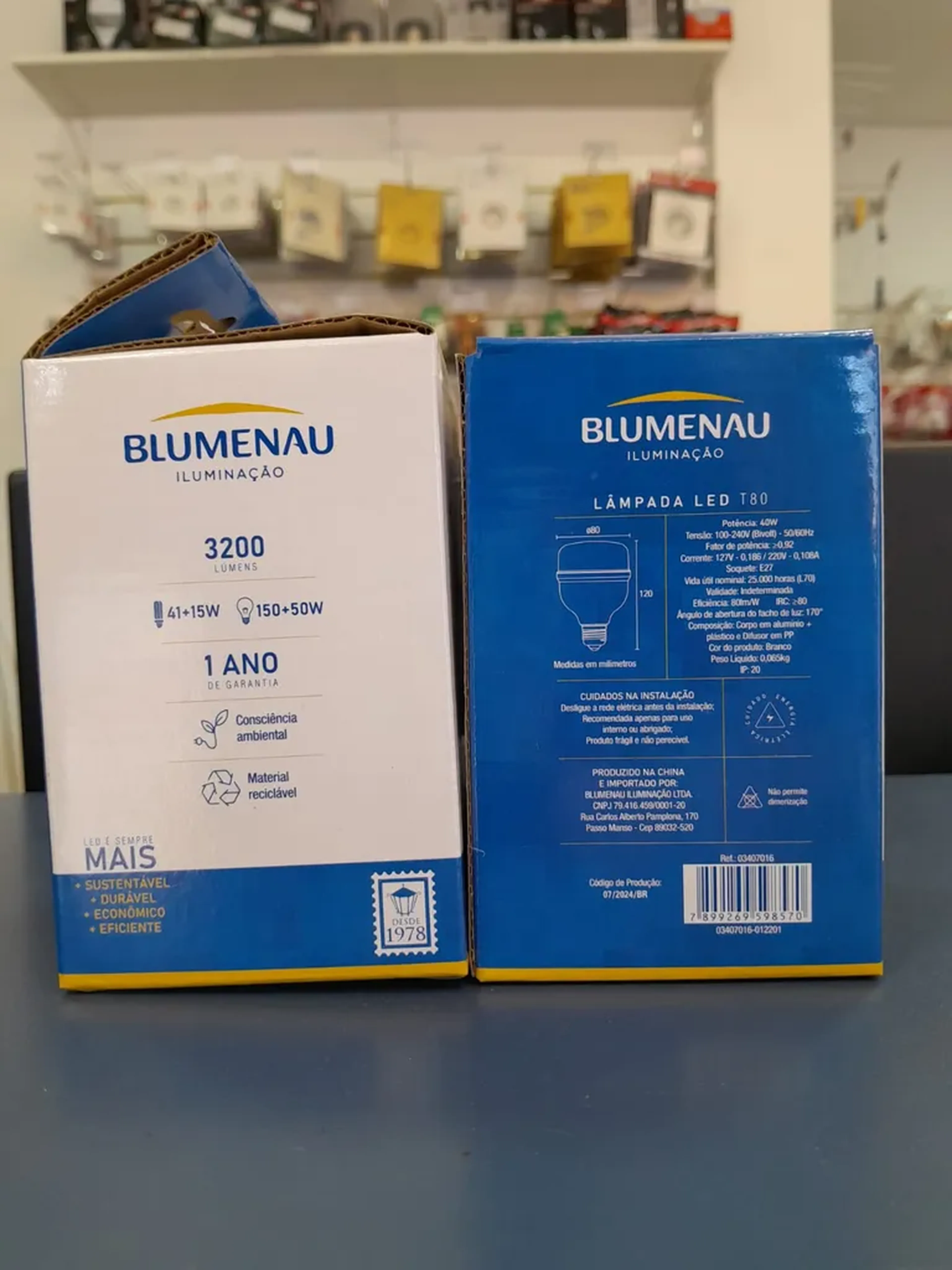 Lampada led 40w - e27 imagem