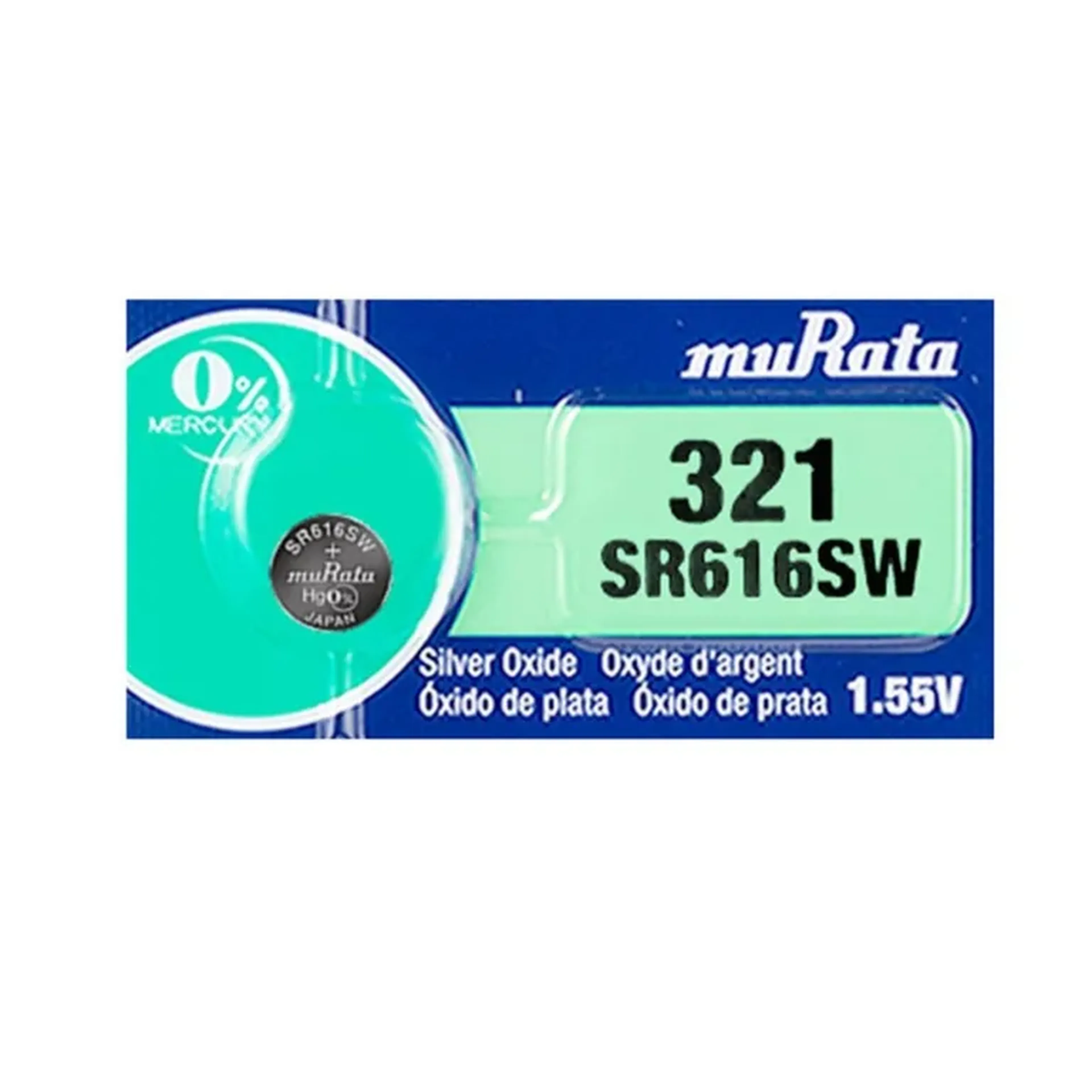 Pilha Energiser 321 Sr616sw De 1.55v Para Relogio imagem