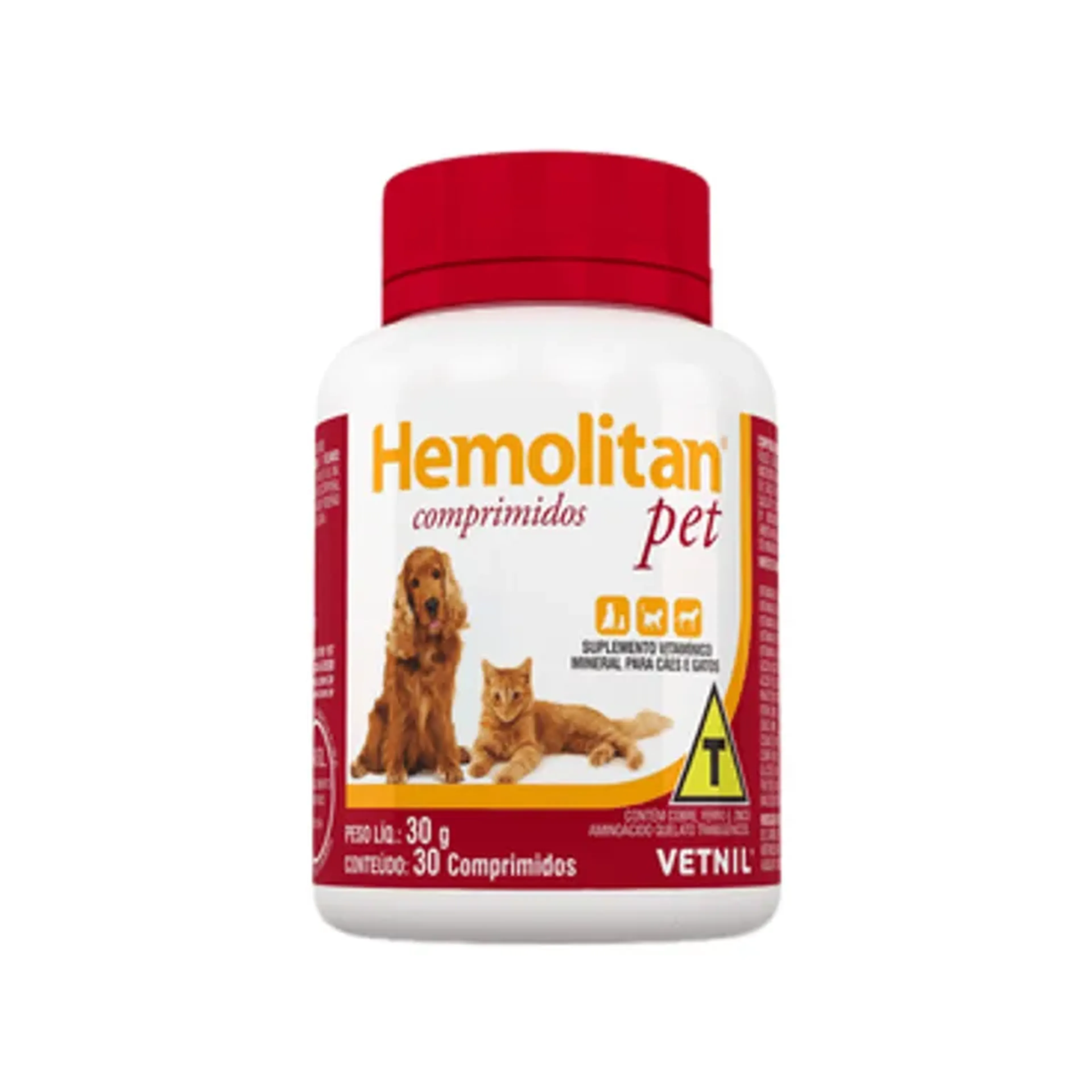 Hemolitan Pet 30 comprimidos imagem