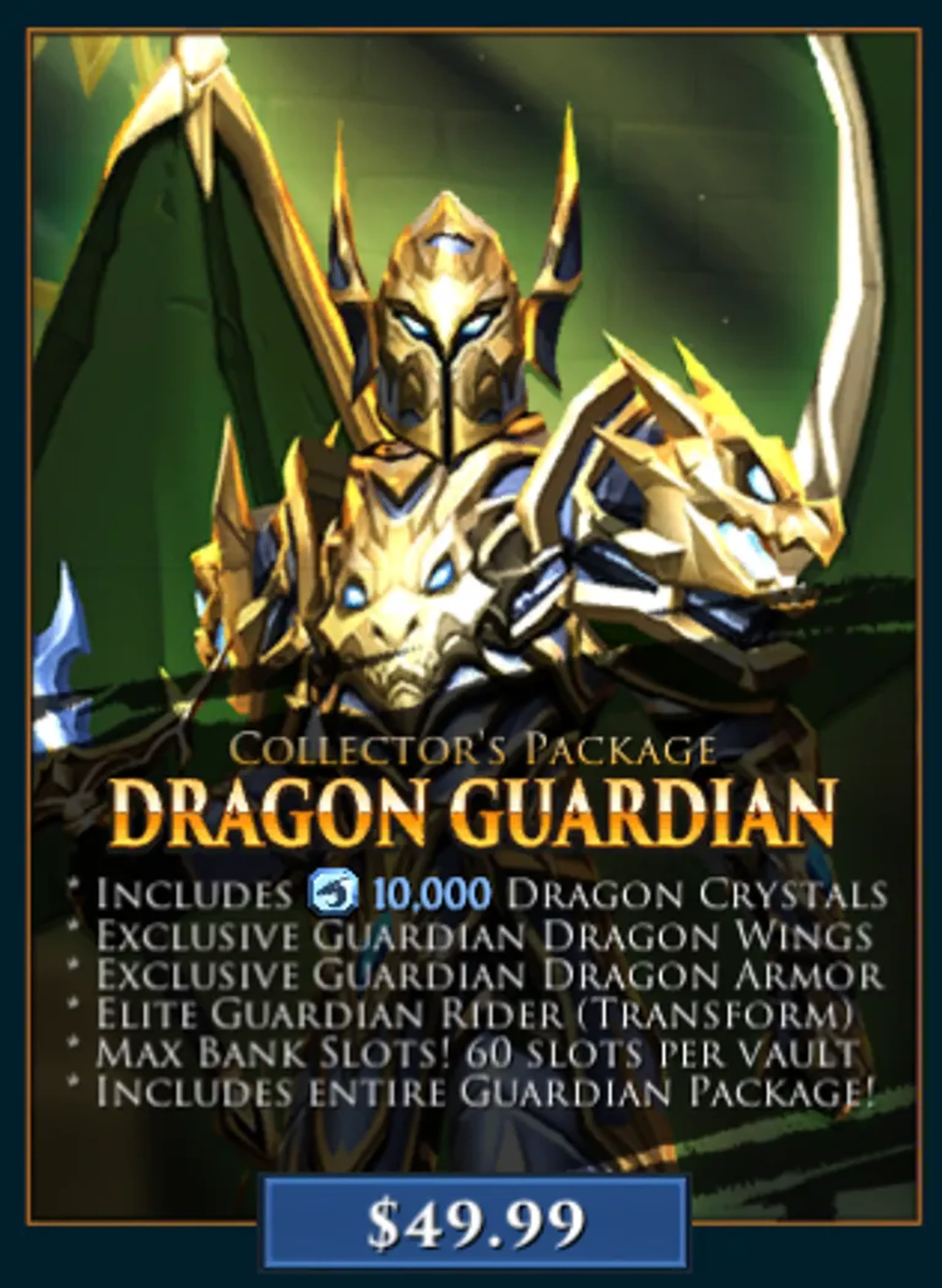 Dragon Guardian Upgrade AQ3D imagem