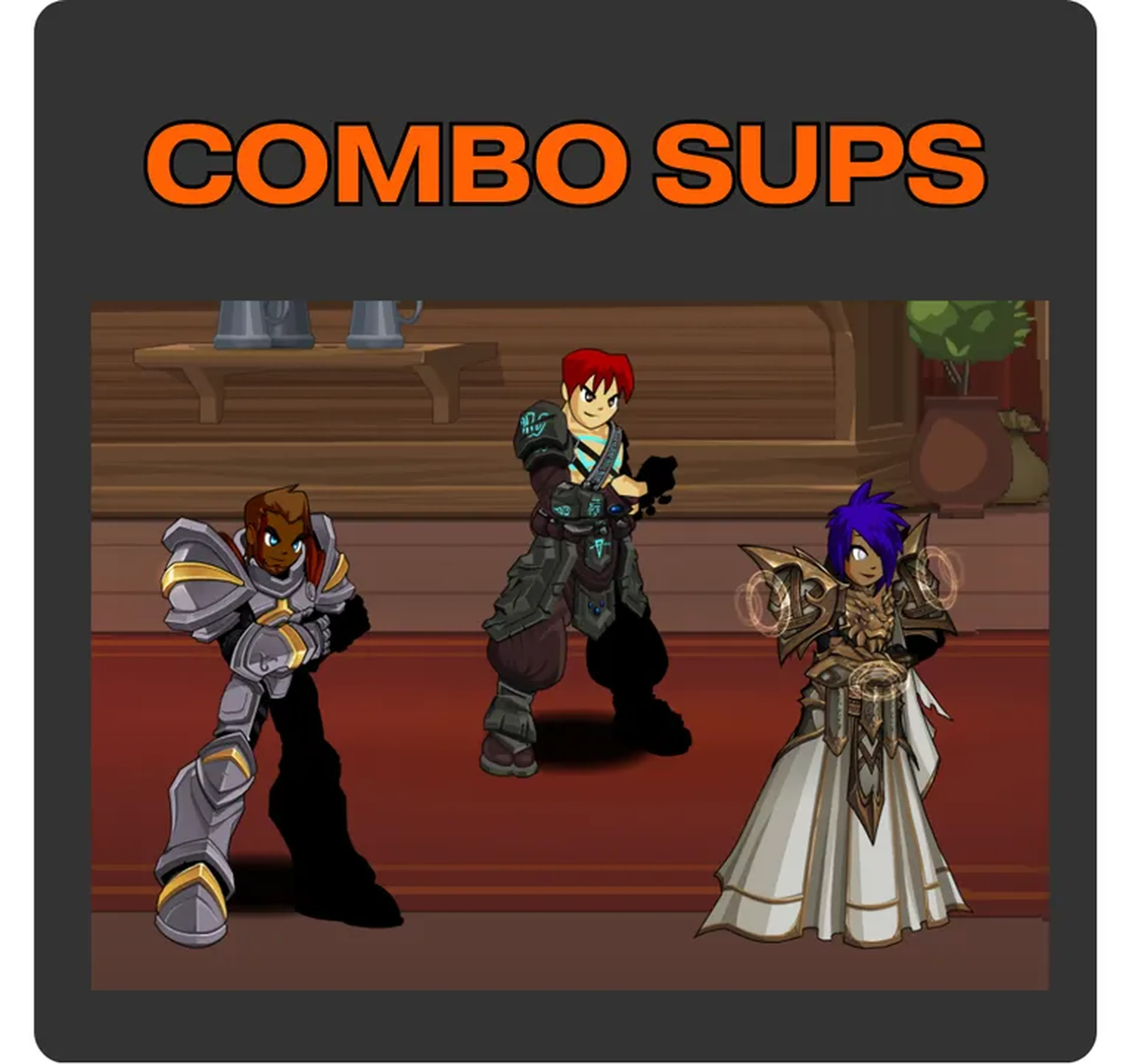 Combo Classes Suporte imagem