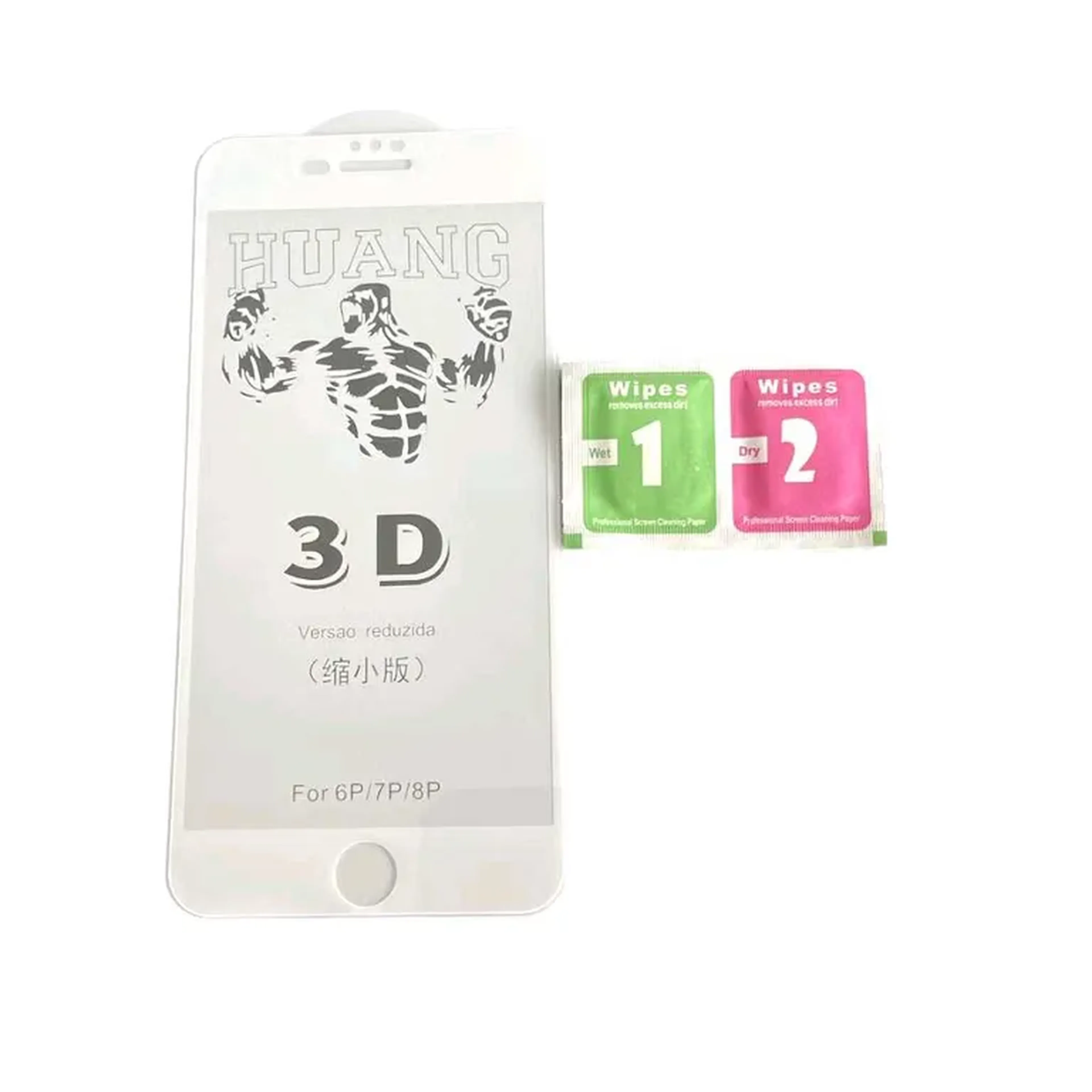 Pelicula Para Iphone 7, 8, plus, de Vidro 3D imagem