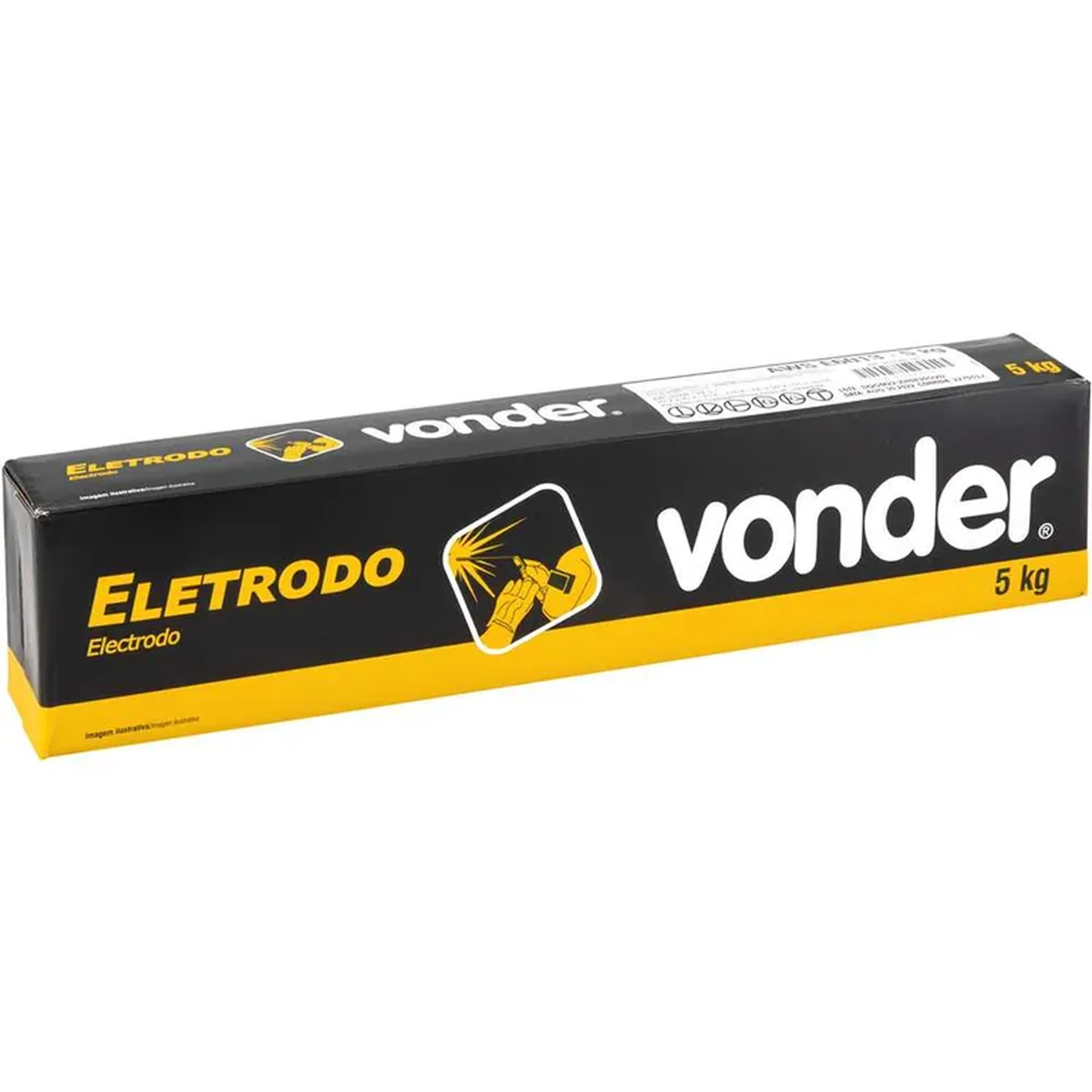 Cx 5kg Eletrodo E6013 4,0mm Vonder imagem
