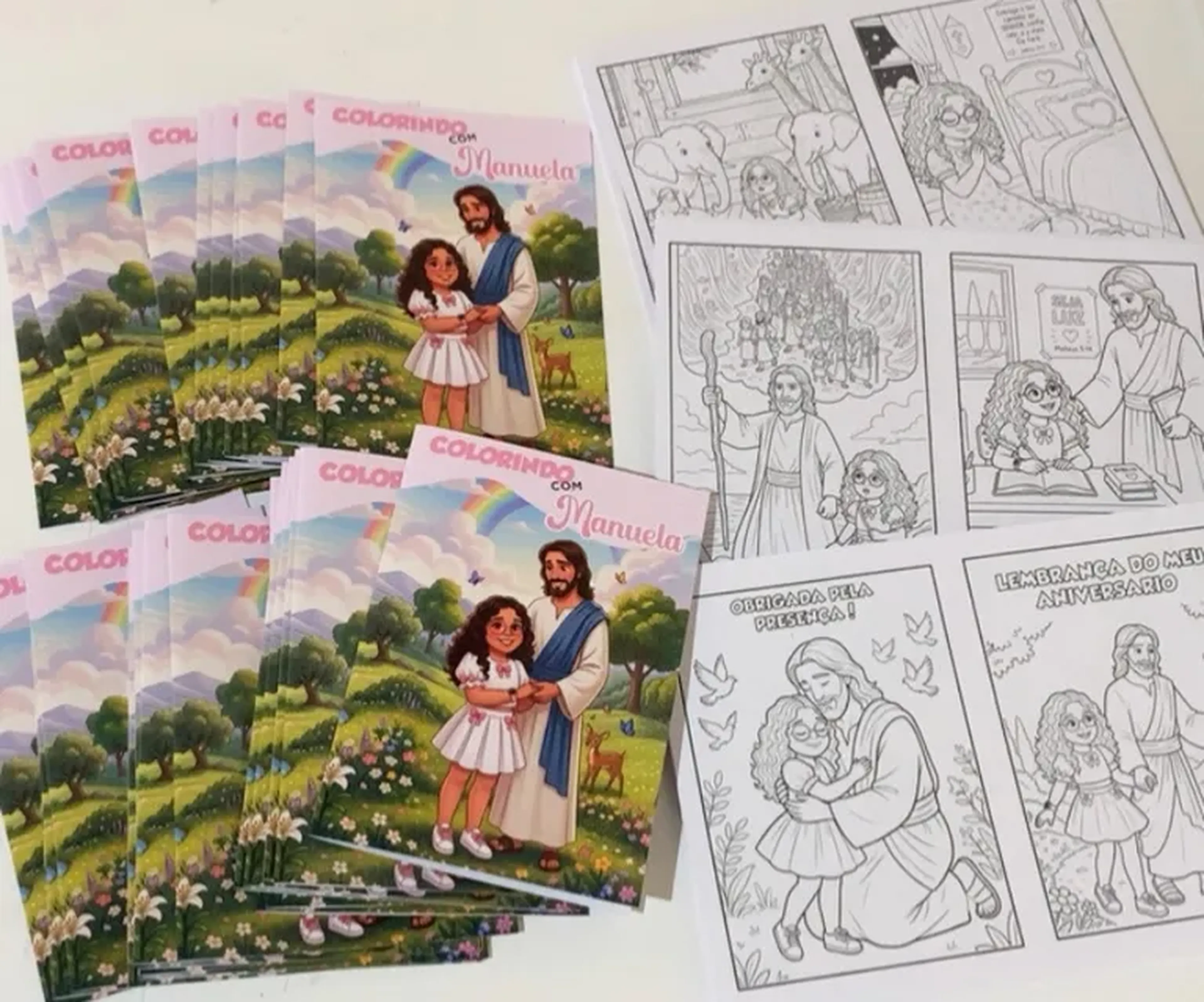 Livro de colorir personalizado imagem