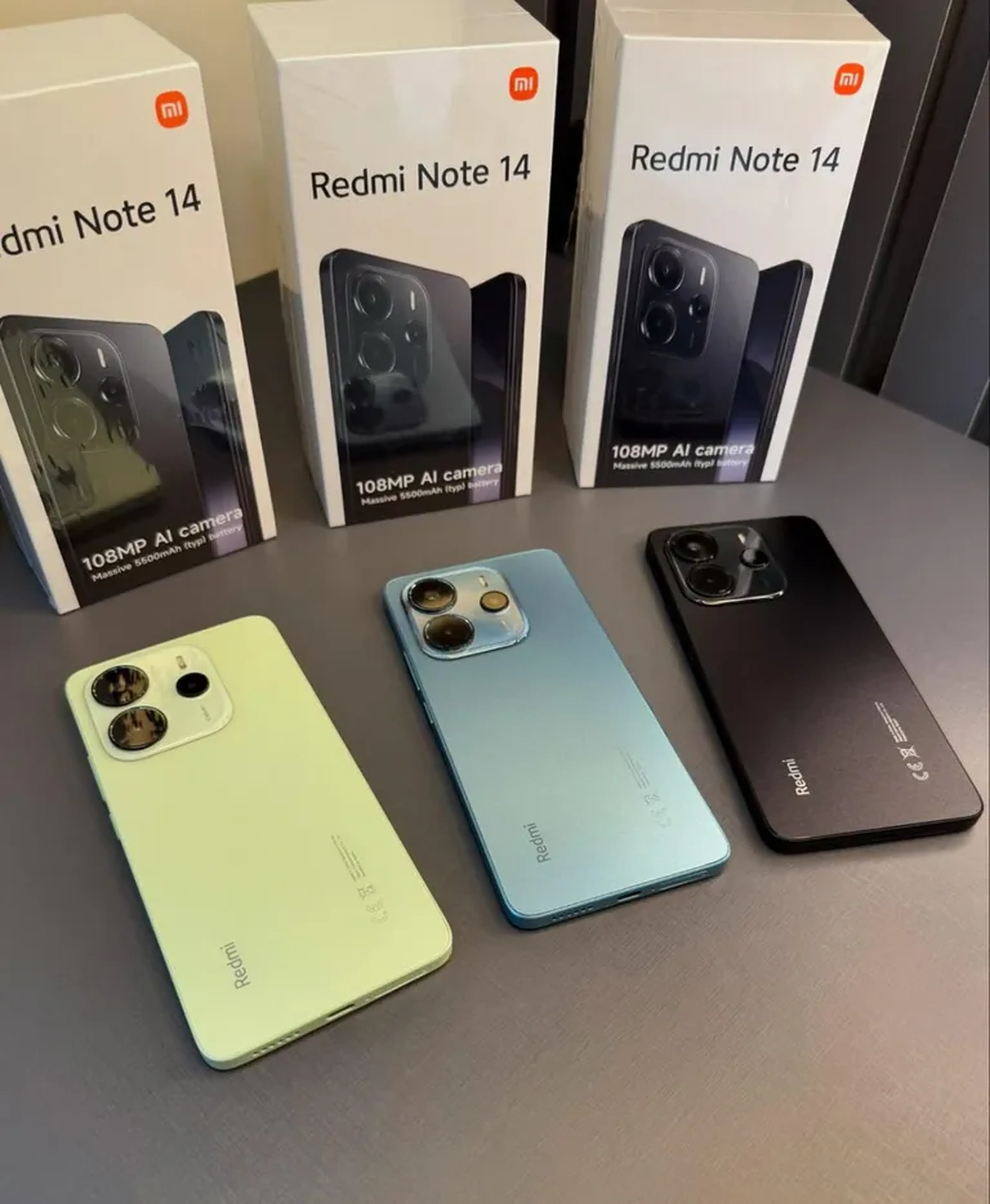 Redmi note 14 6 Ram 128 🟢🟦⚫ imagem
