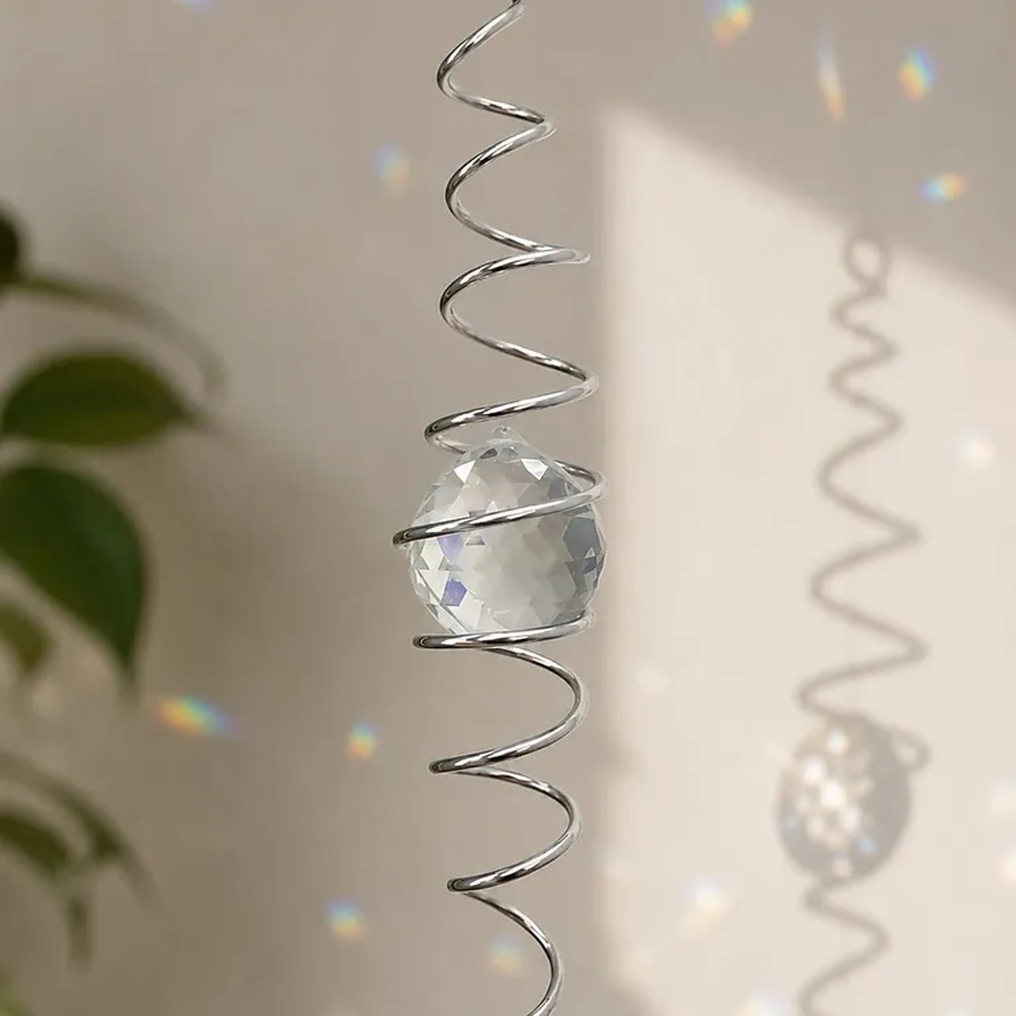 Espiral de Cristal Multifacetado imagem