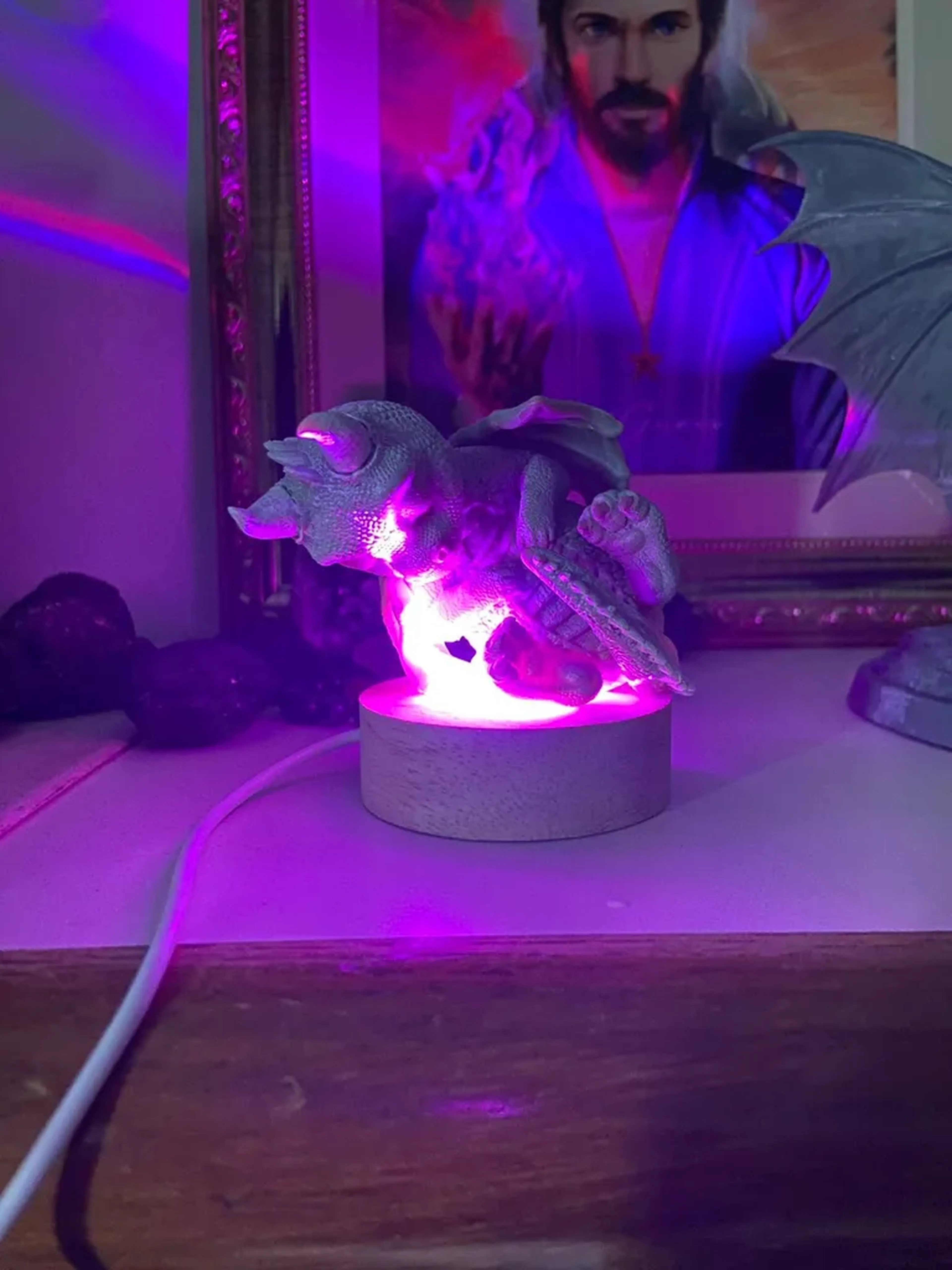 Bebê Dragão- Luminária imagem