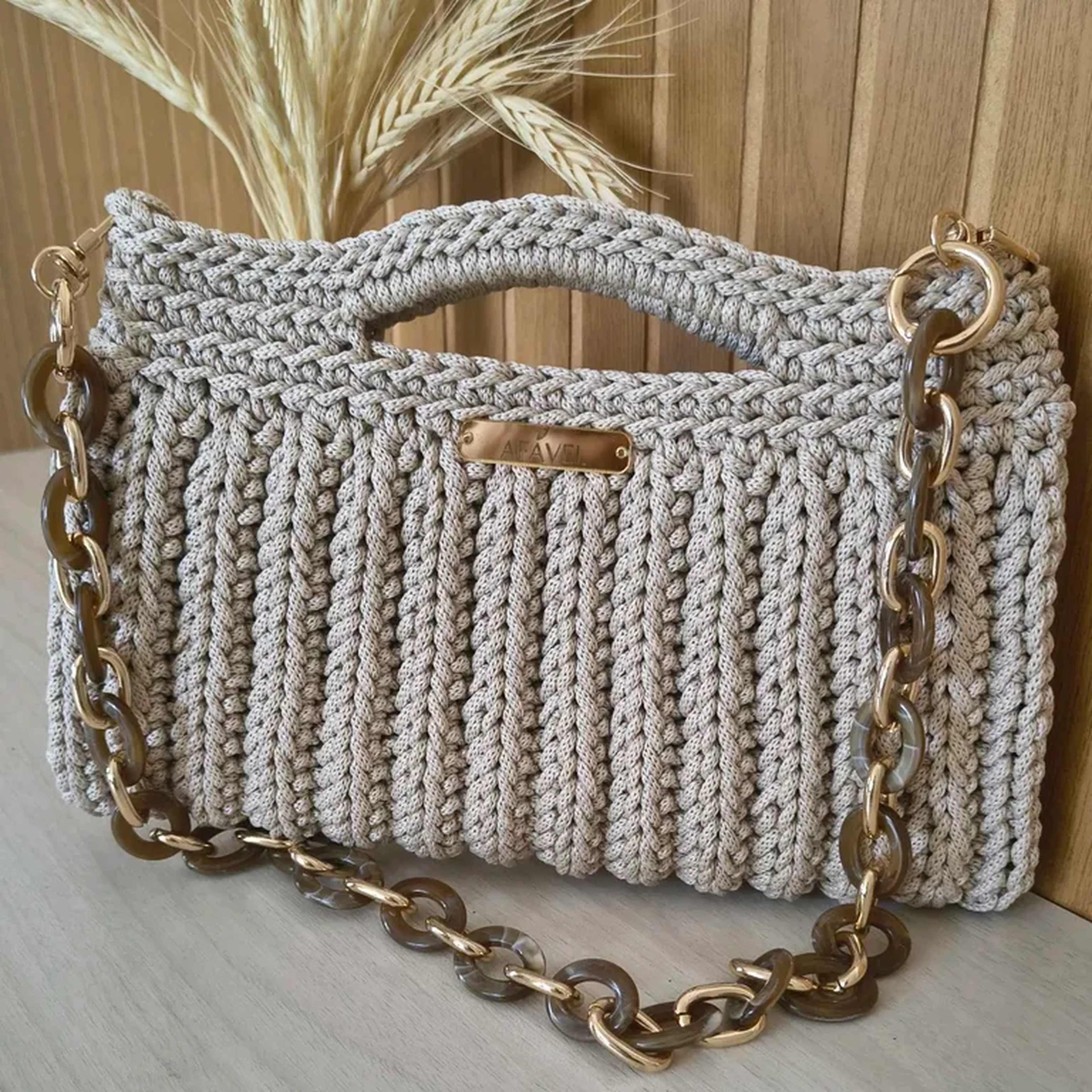 Clutch Siena (natural) imagem