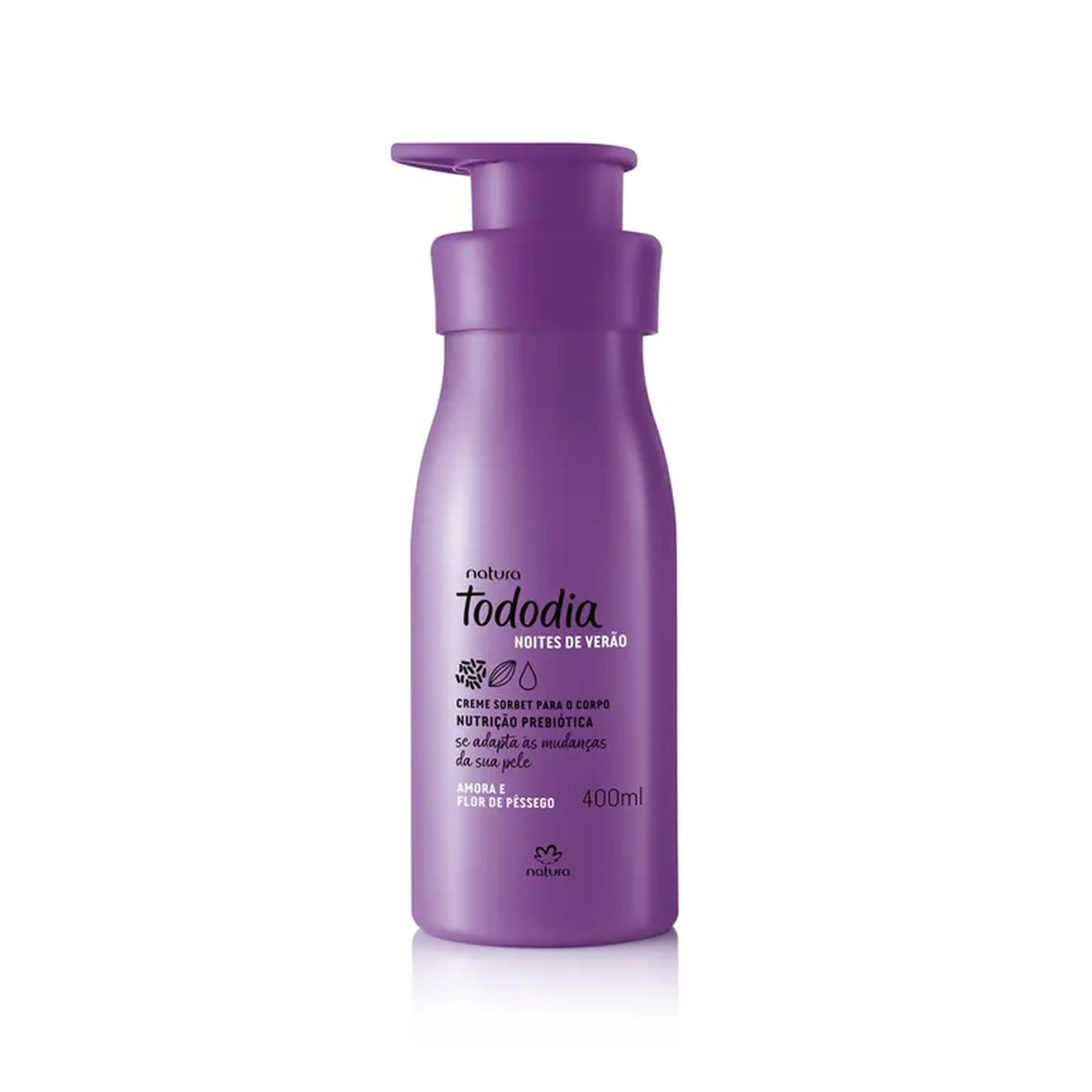 Hidratante Amora e Flor de Pêssego 400ml - Tododia - Natura imagem