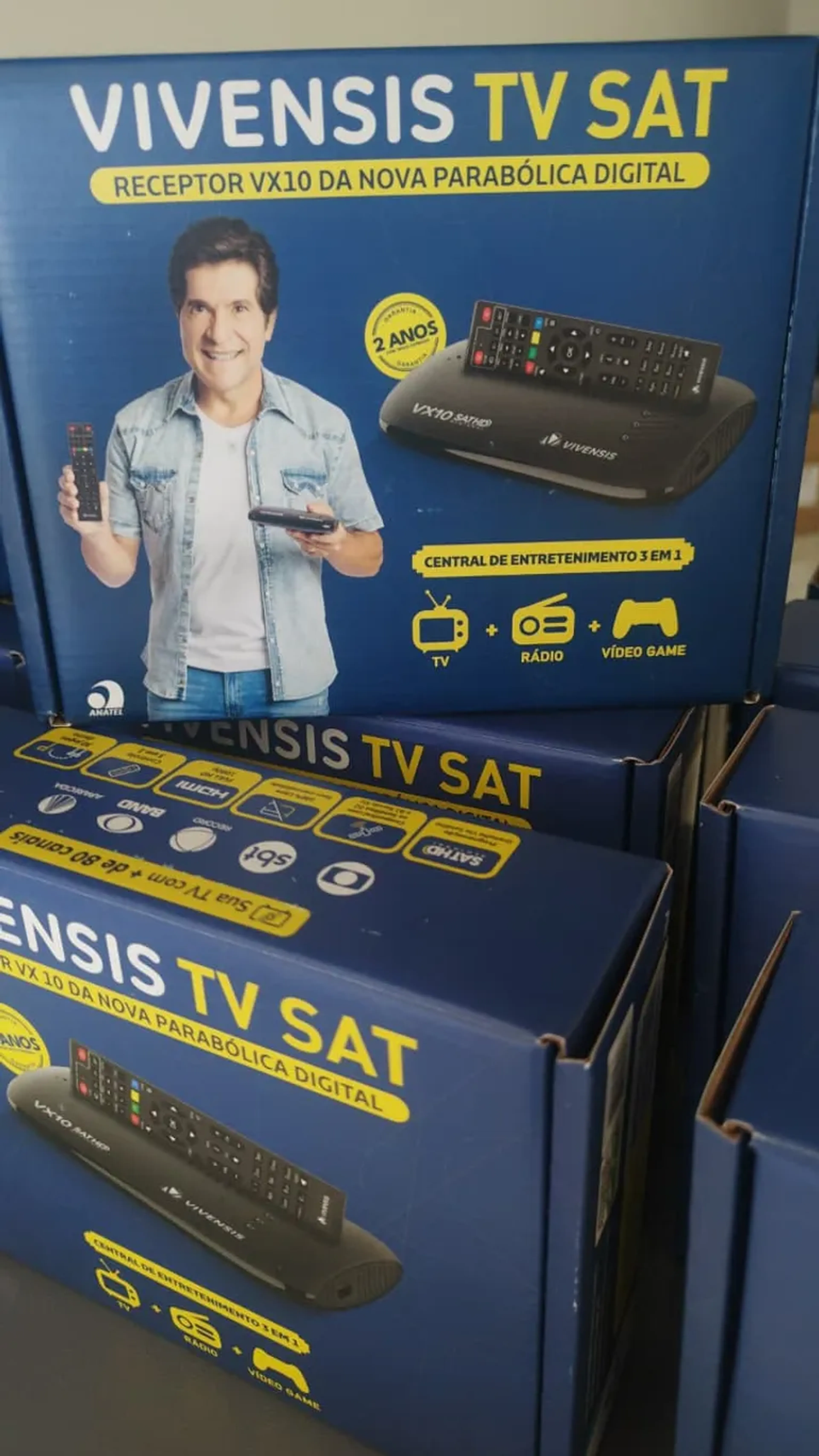 Vivencis VX10 – Receptor para Novo Sinal Digital imagem