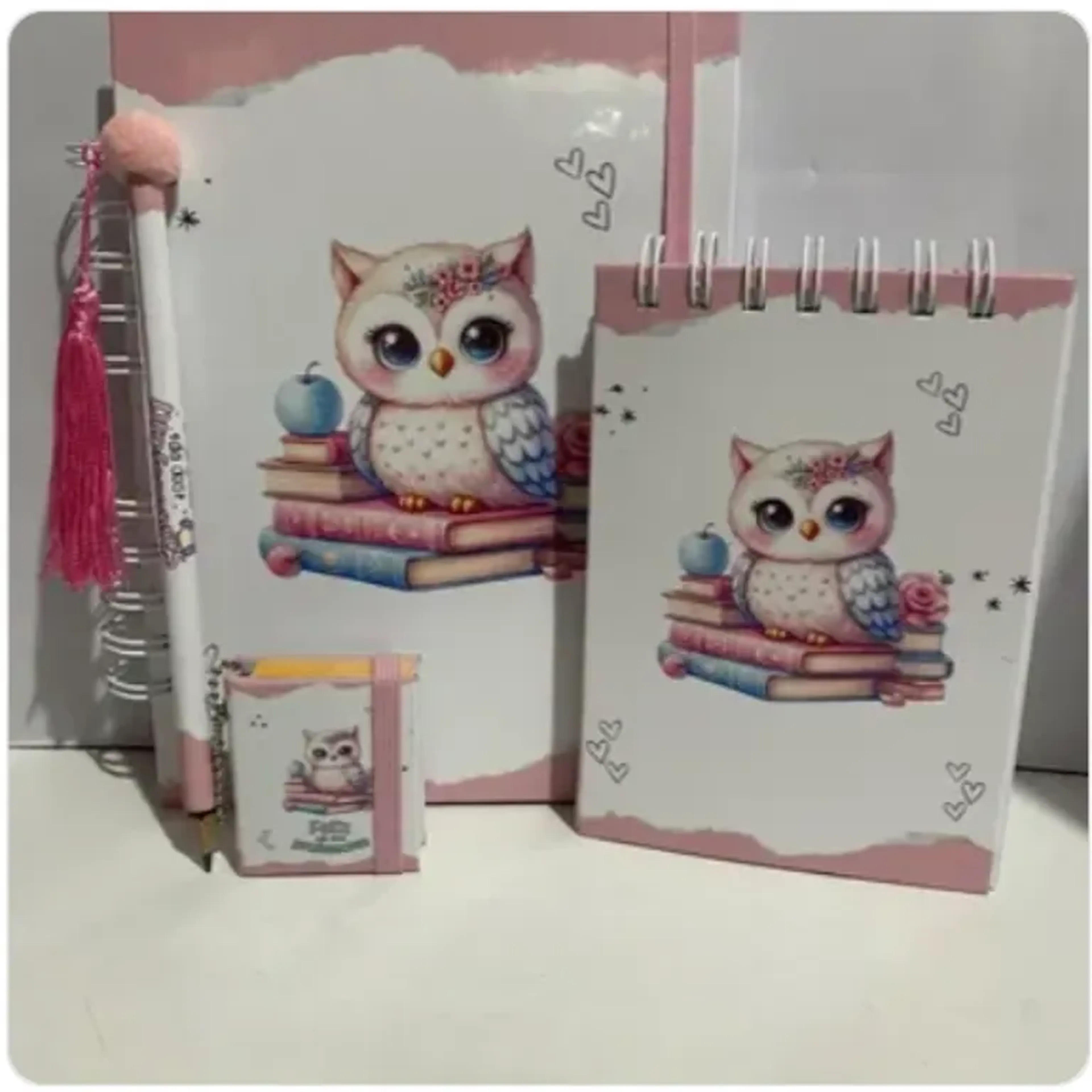 Kit encadernação caderno imagem