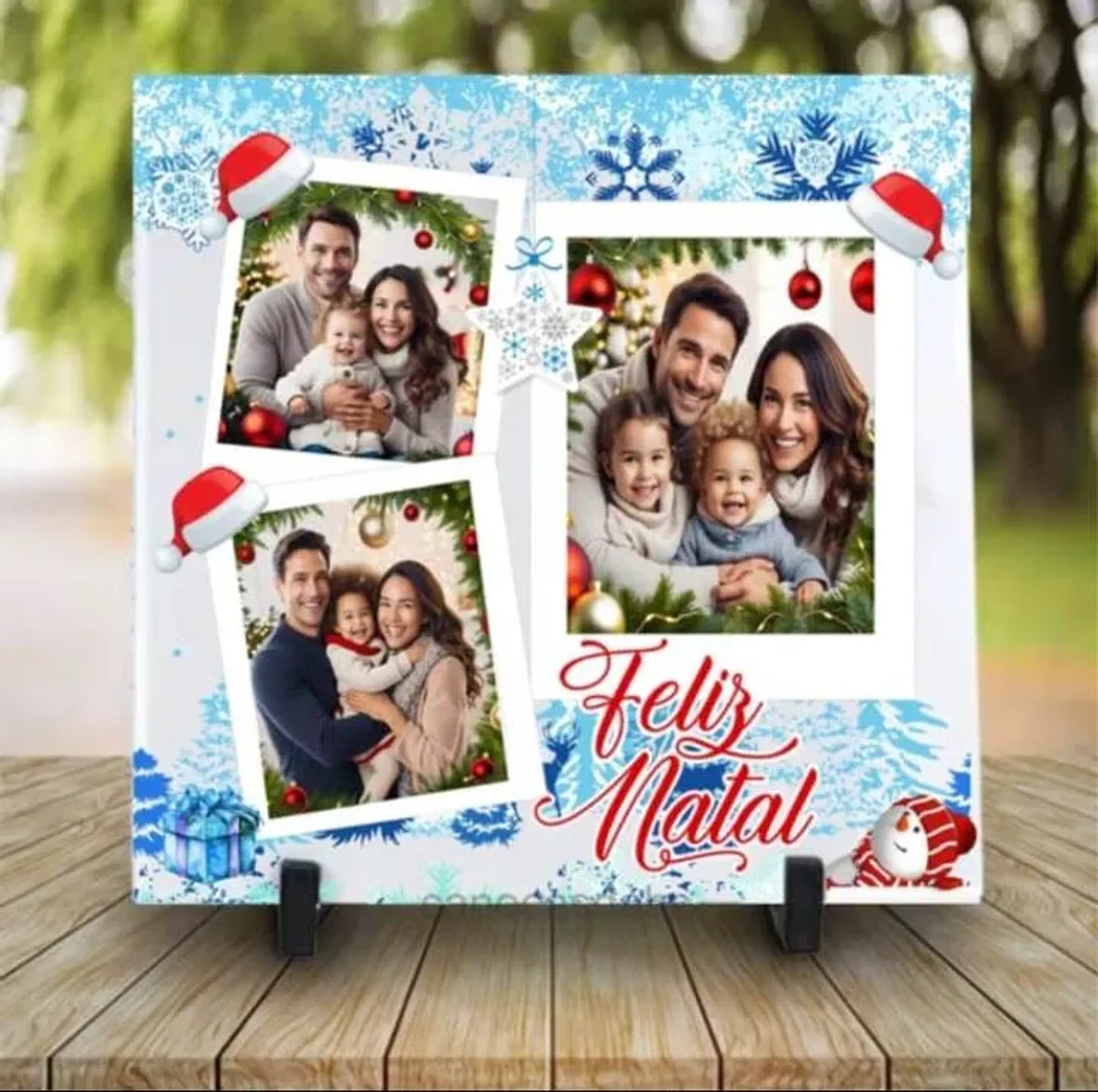 Azuleijos personalizado Natal imagem