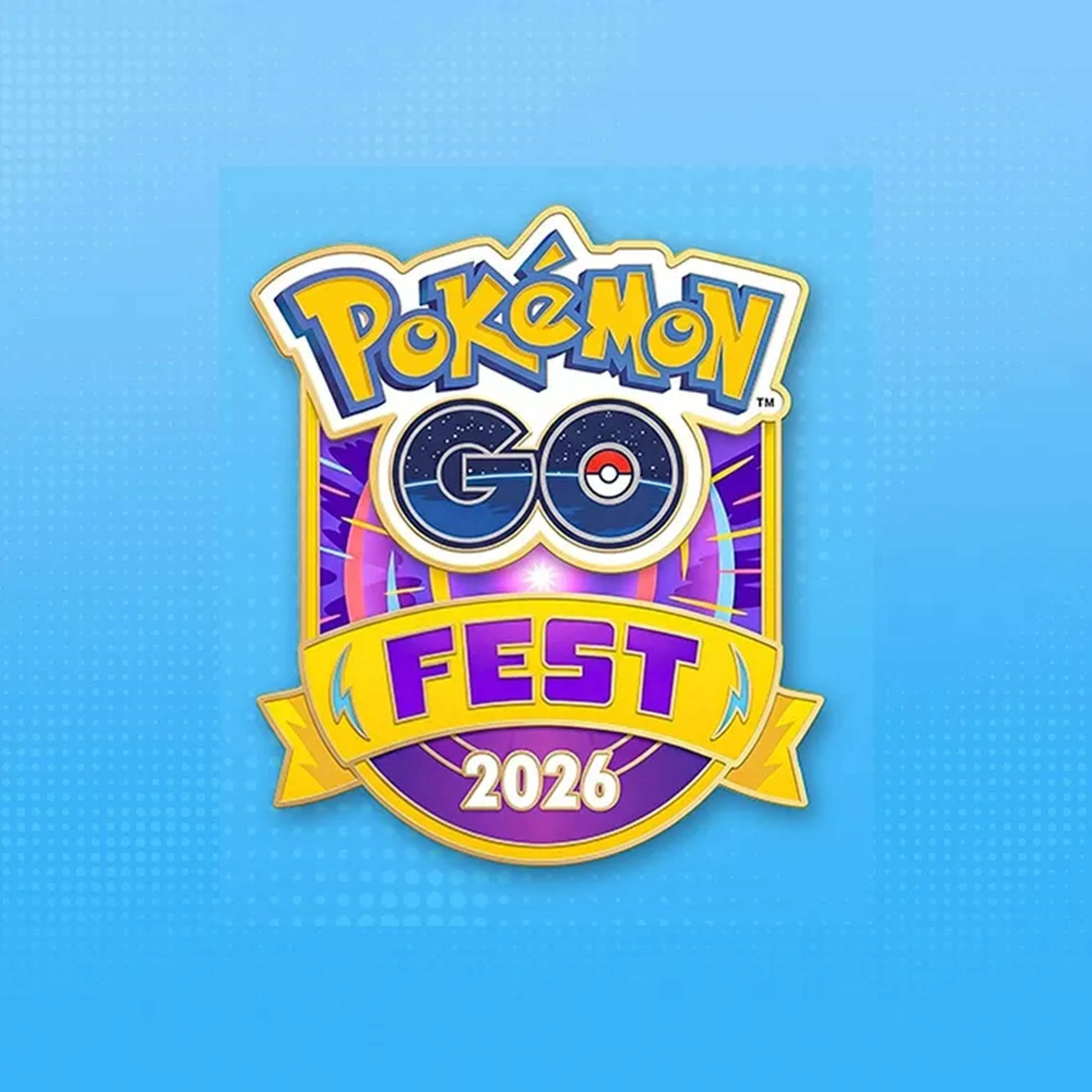 Pin Pokémon Go Fest 2026 - Logo (Segundo Lote) imagem