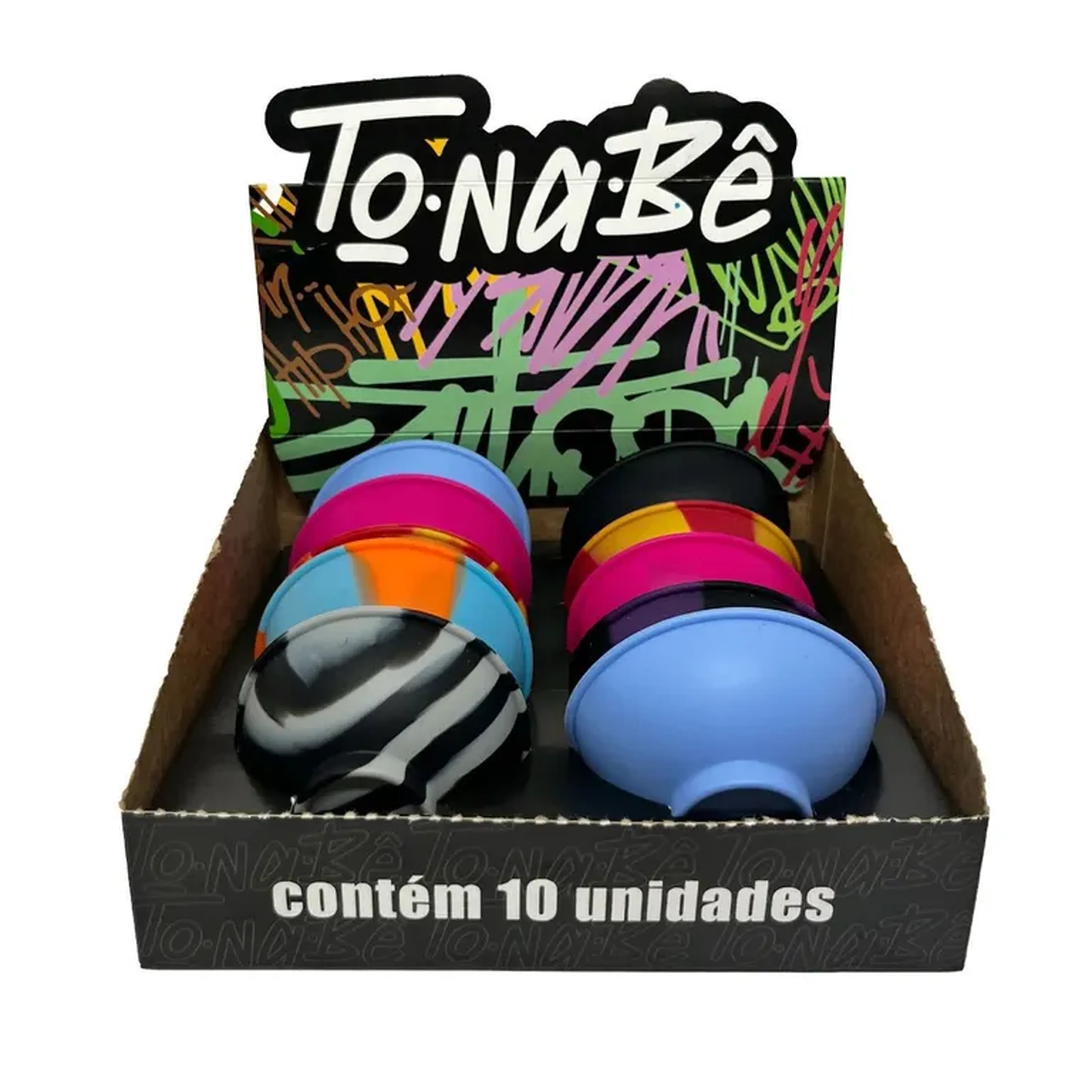 Display 10 Cuia Silicone To Na Bê imagem