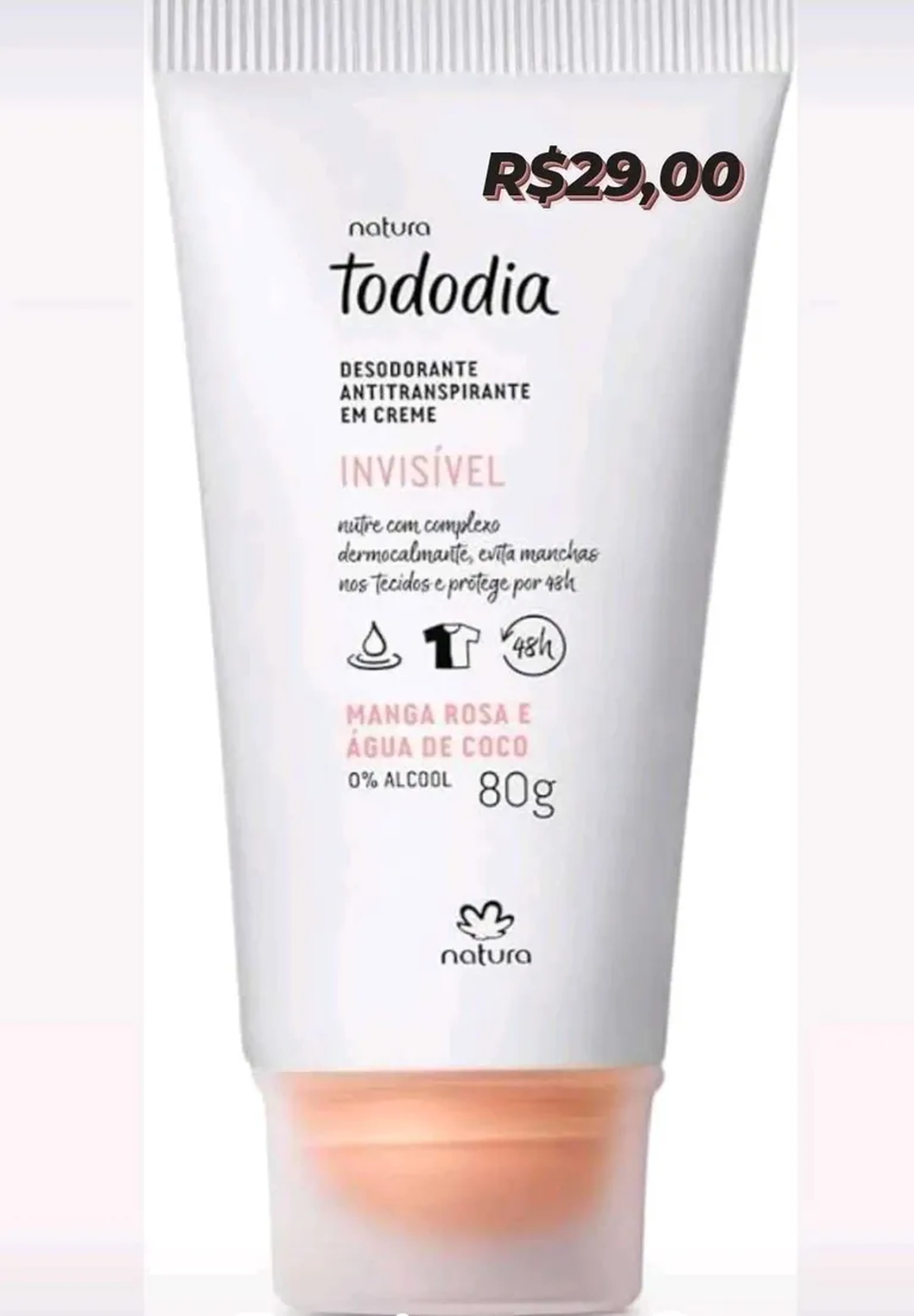 Desodorante Antitranspirante em Creme imagem