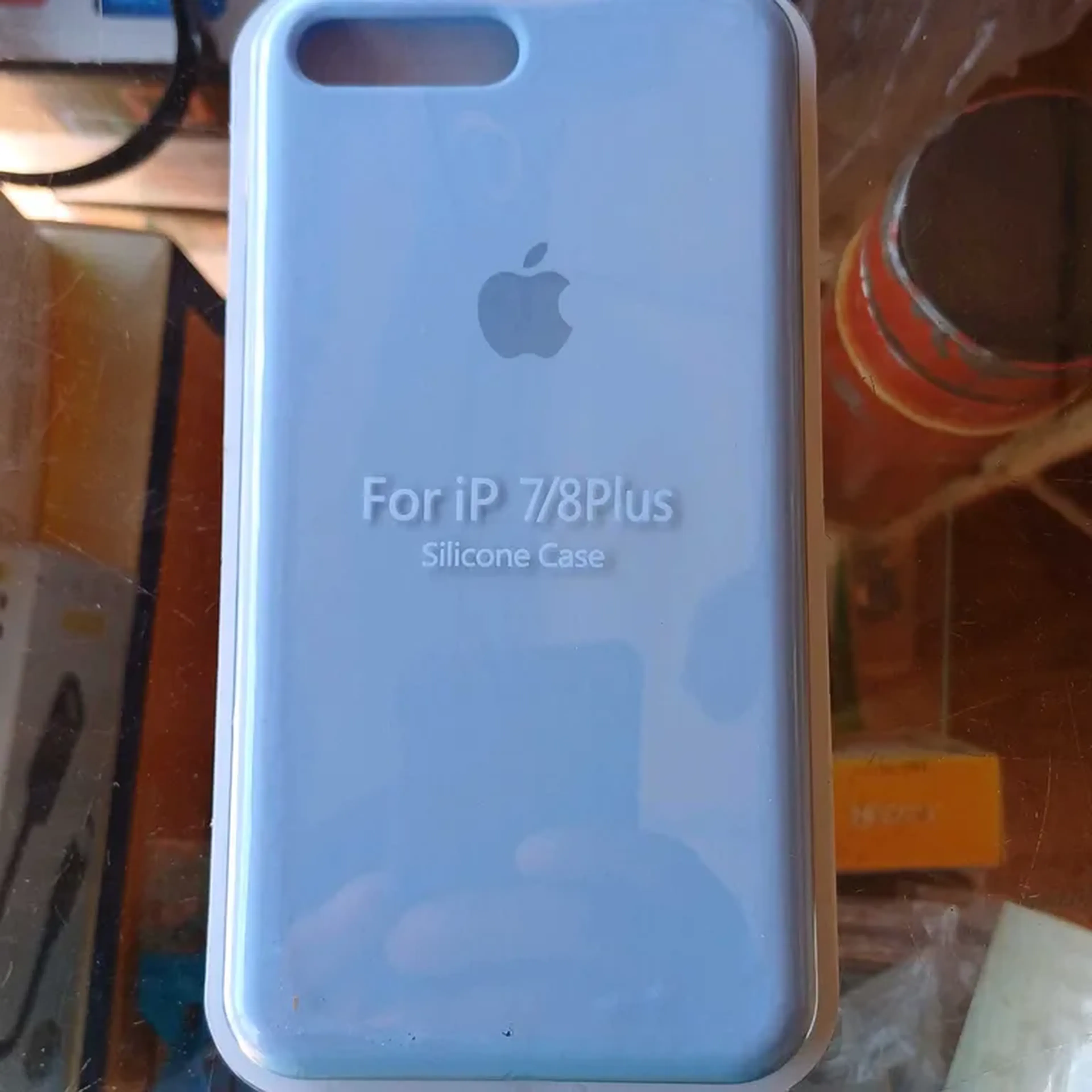 Capinha Para Iphone 7, 8 plus, Silicone Case imagem