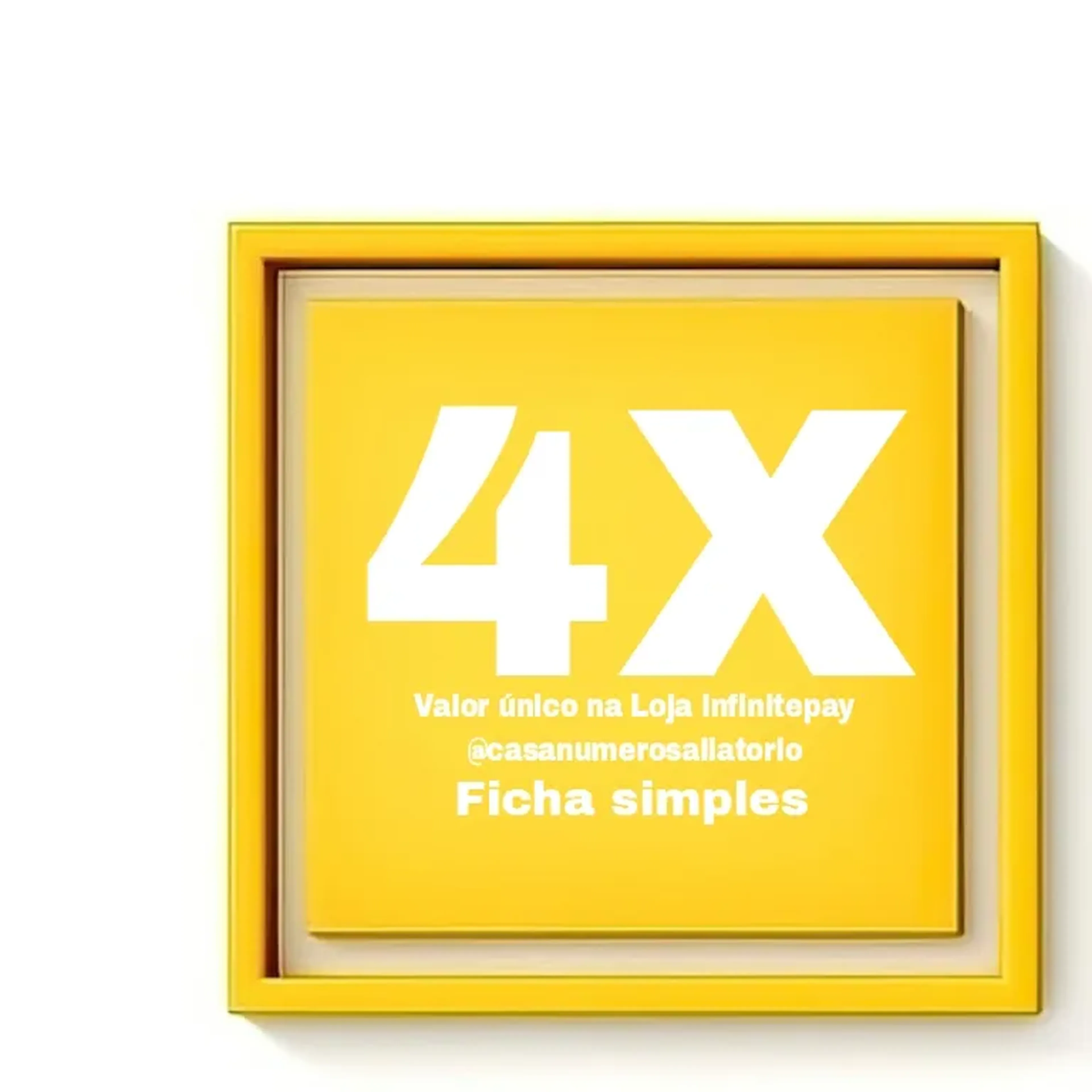 Ficha simples imagem