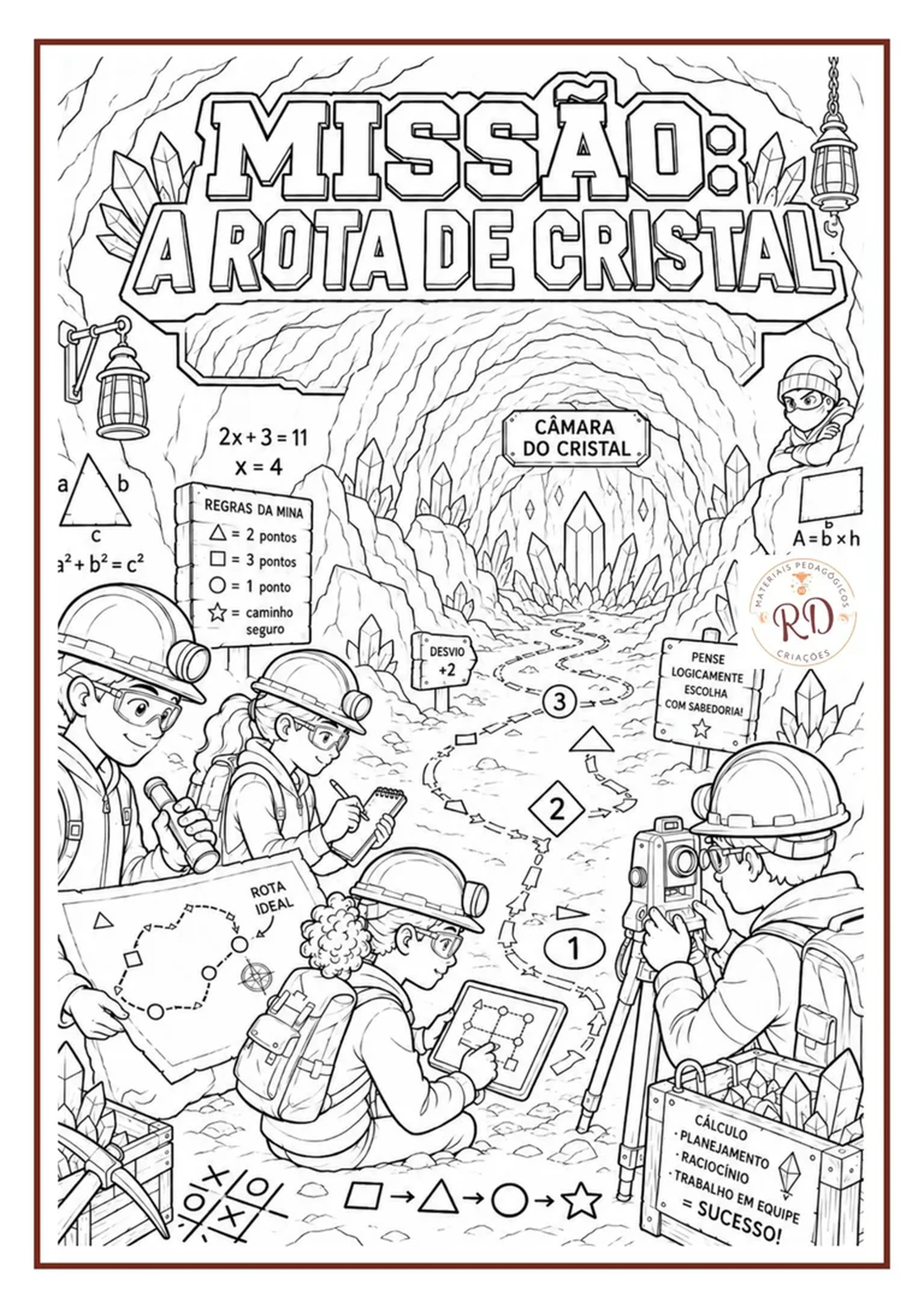 Atividade - Missão A Rota de Cristal imagem