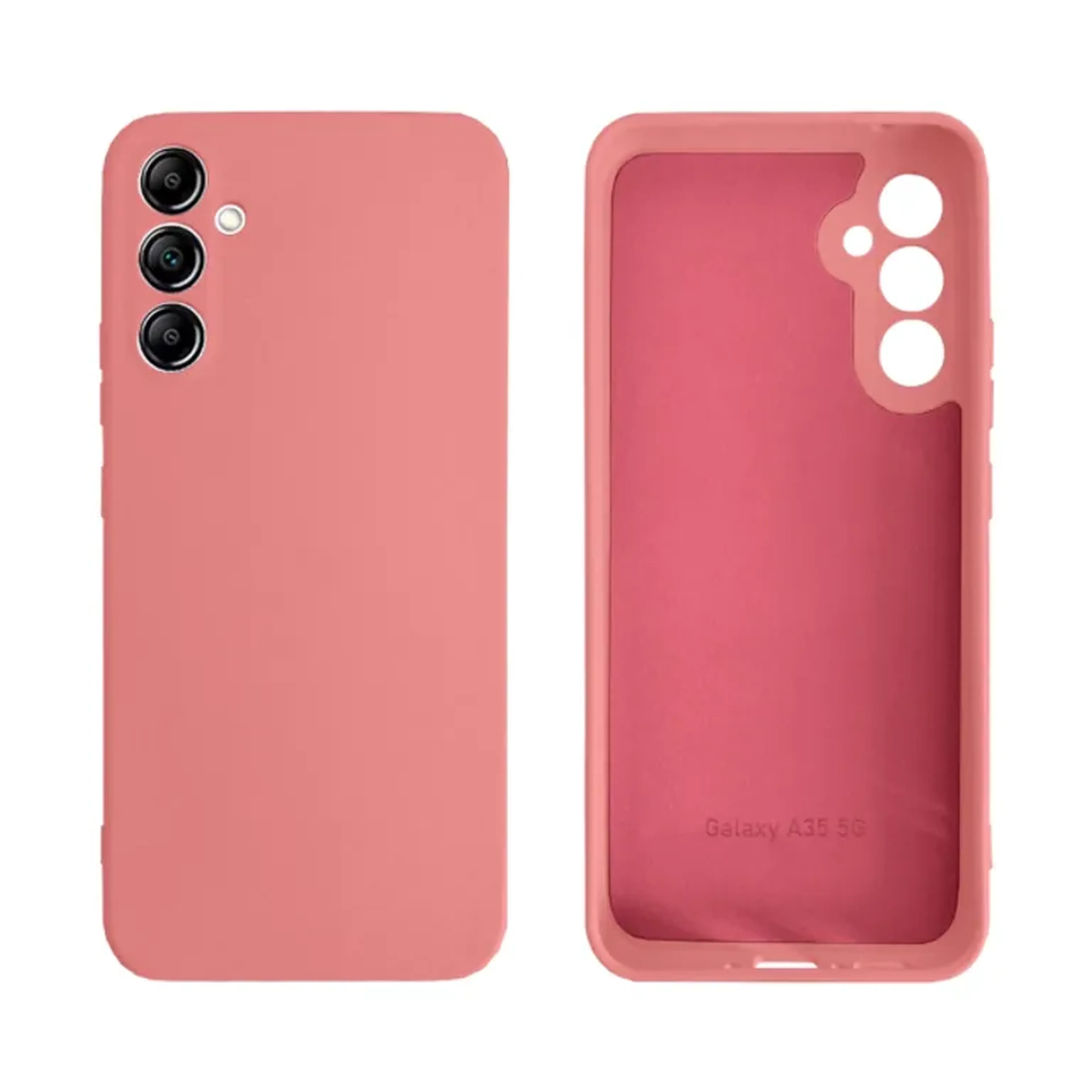 Capinha para Galaxy A35, A55, Silicone Aveludada imagem