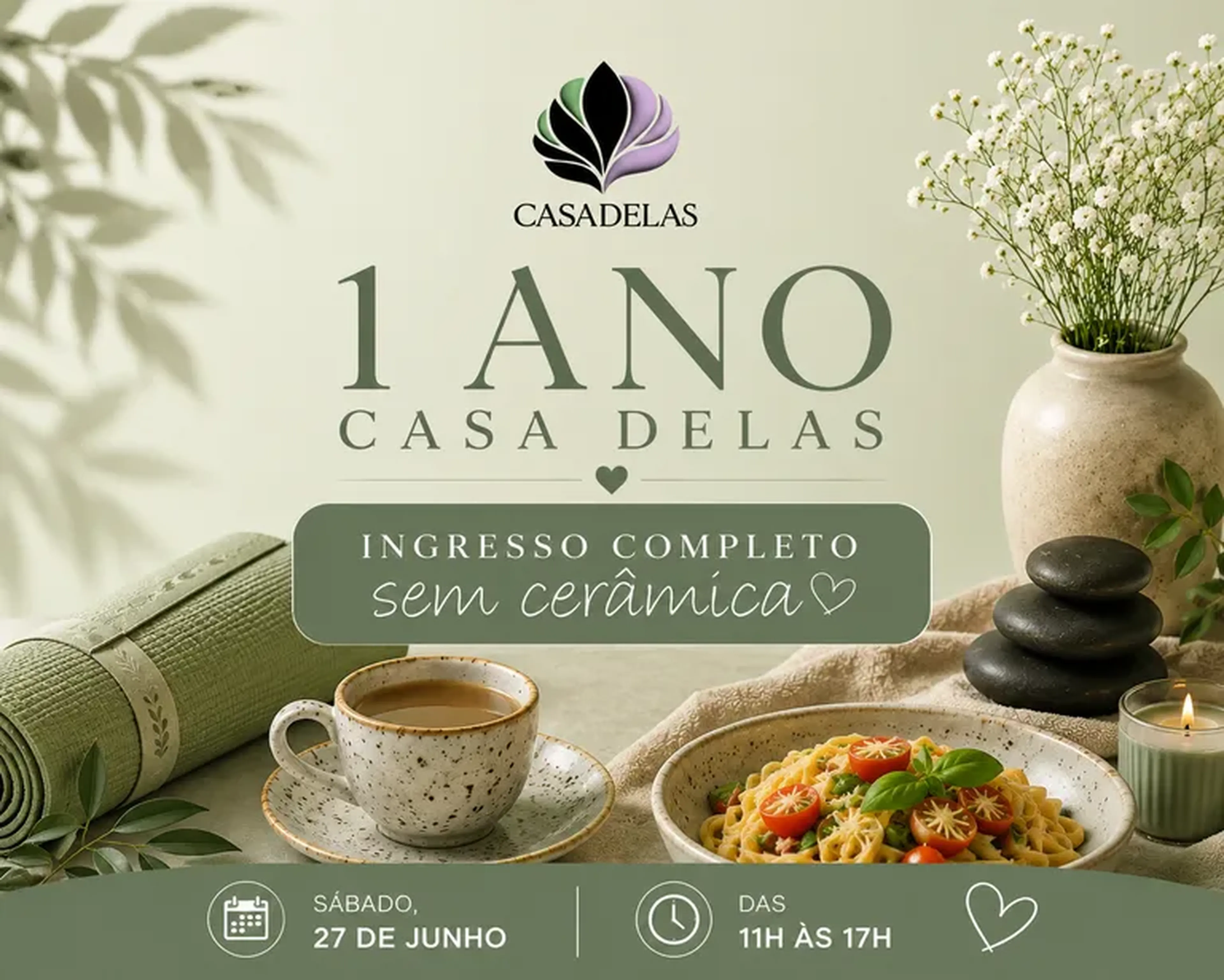 Casa Delas - 1 ano imagem