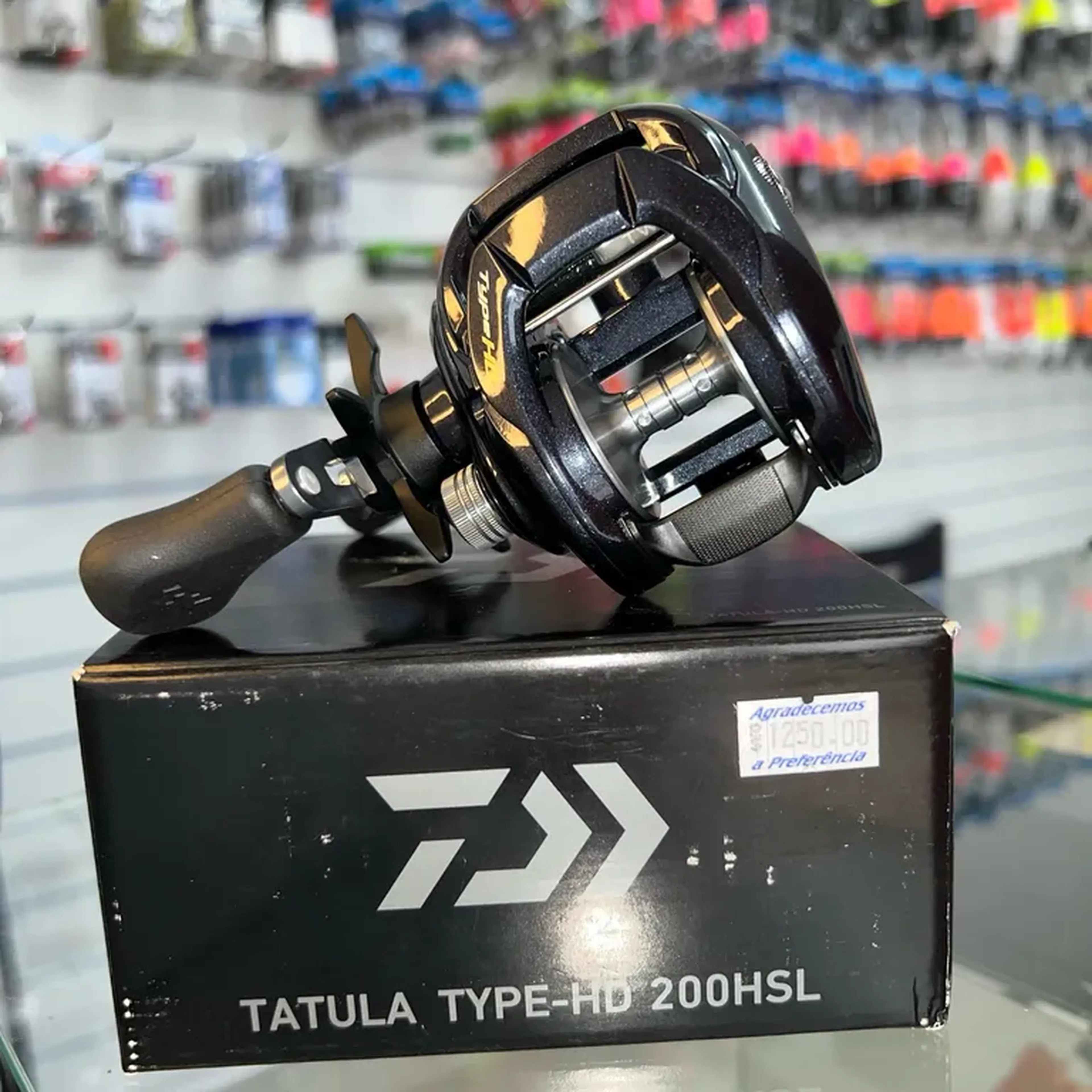 CARRETILHA TATULA TYPE-HD 200HSL imagem