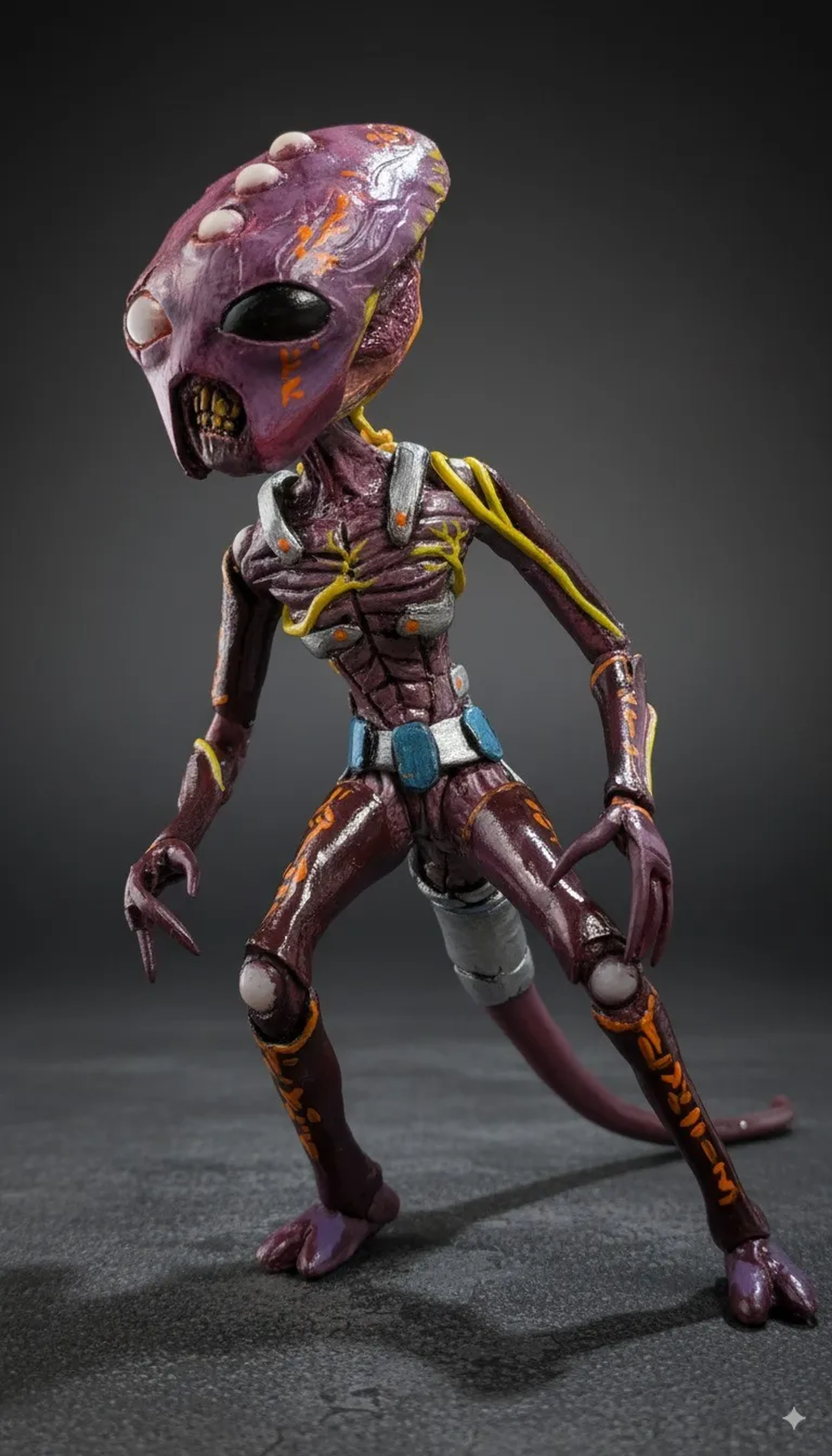 Escultura alien Hunter imagem