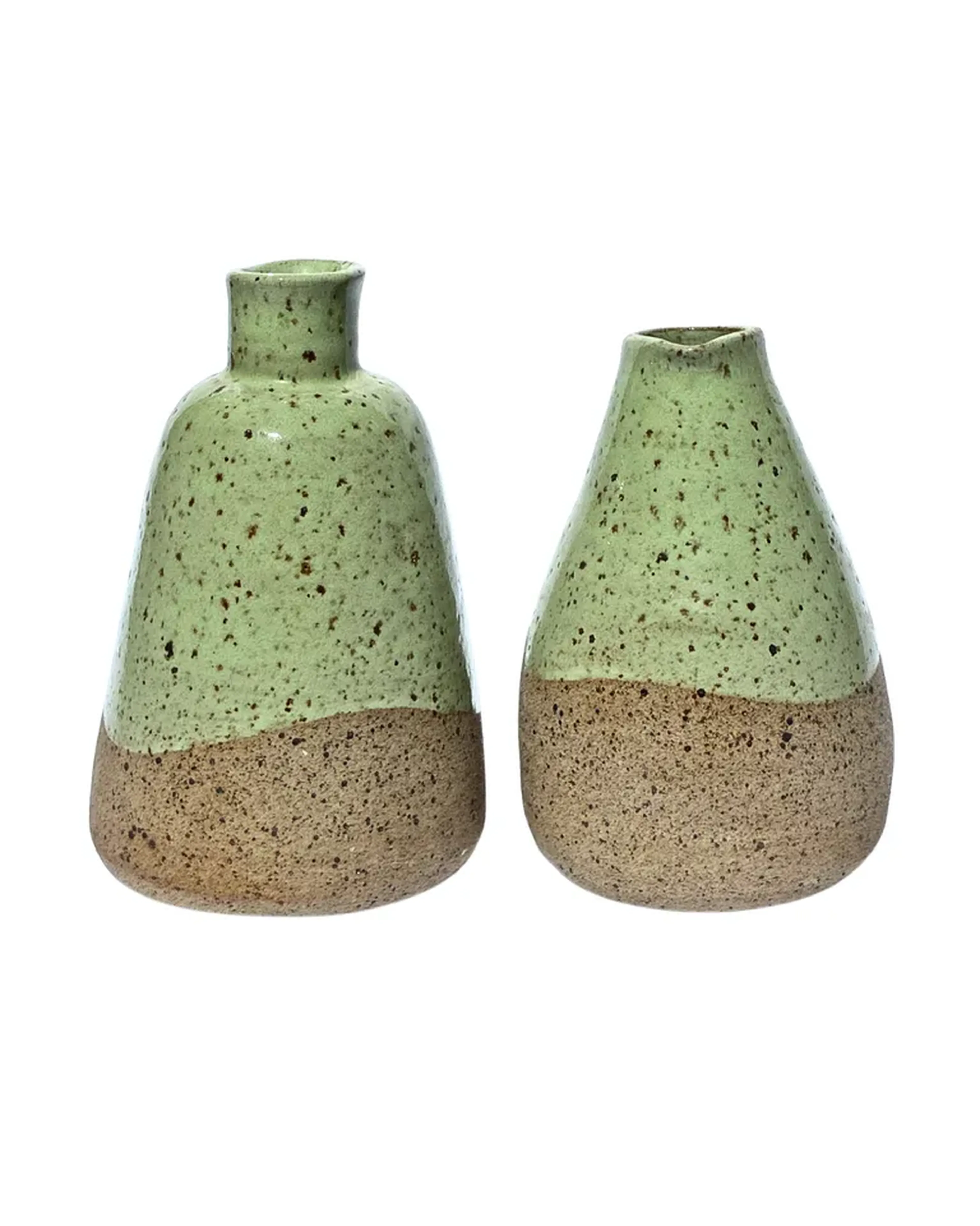 Dupla de Vasos Anêmonas Verdes imagem