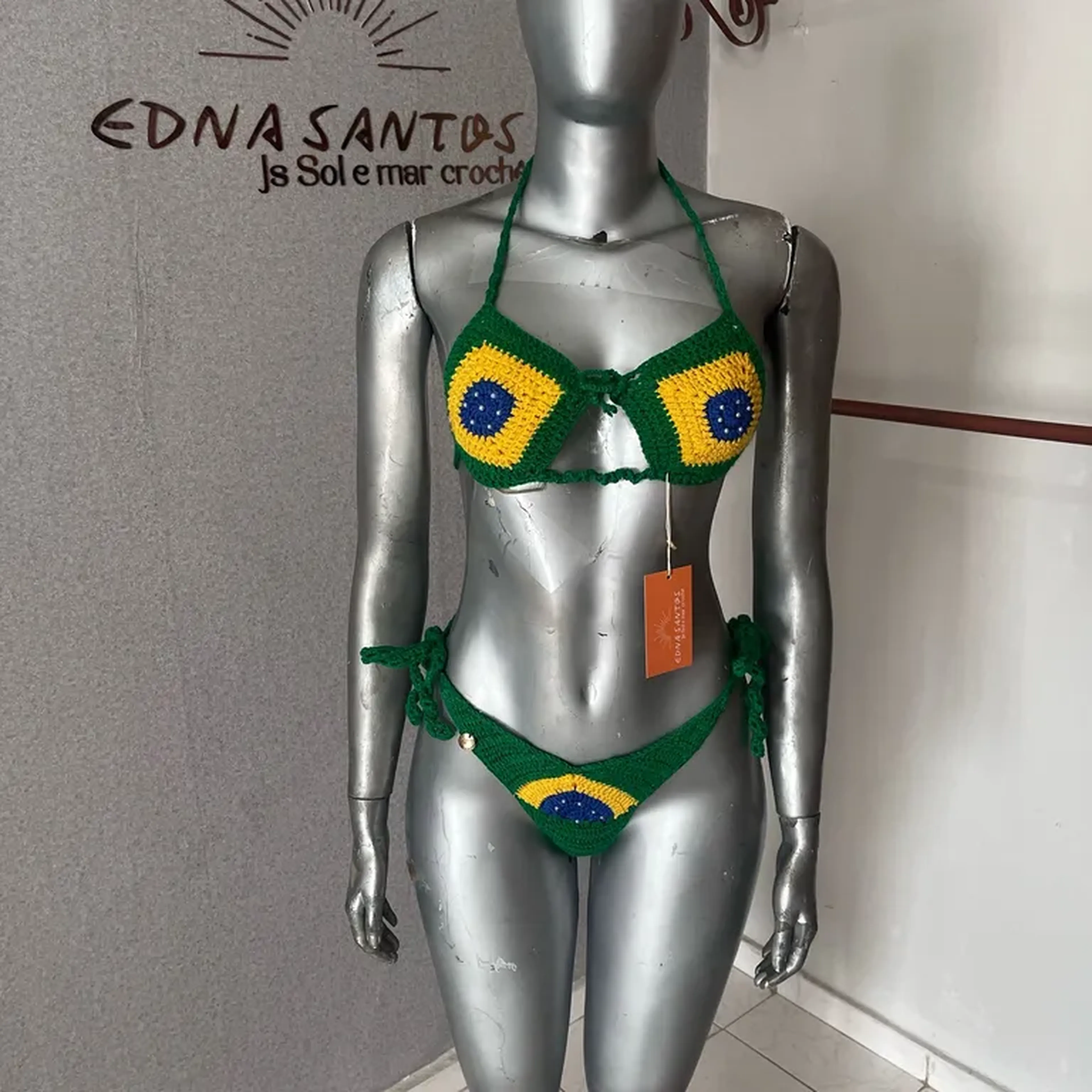 Biquíni Brasil verde imagem