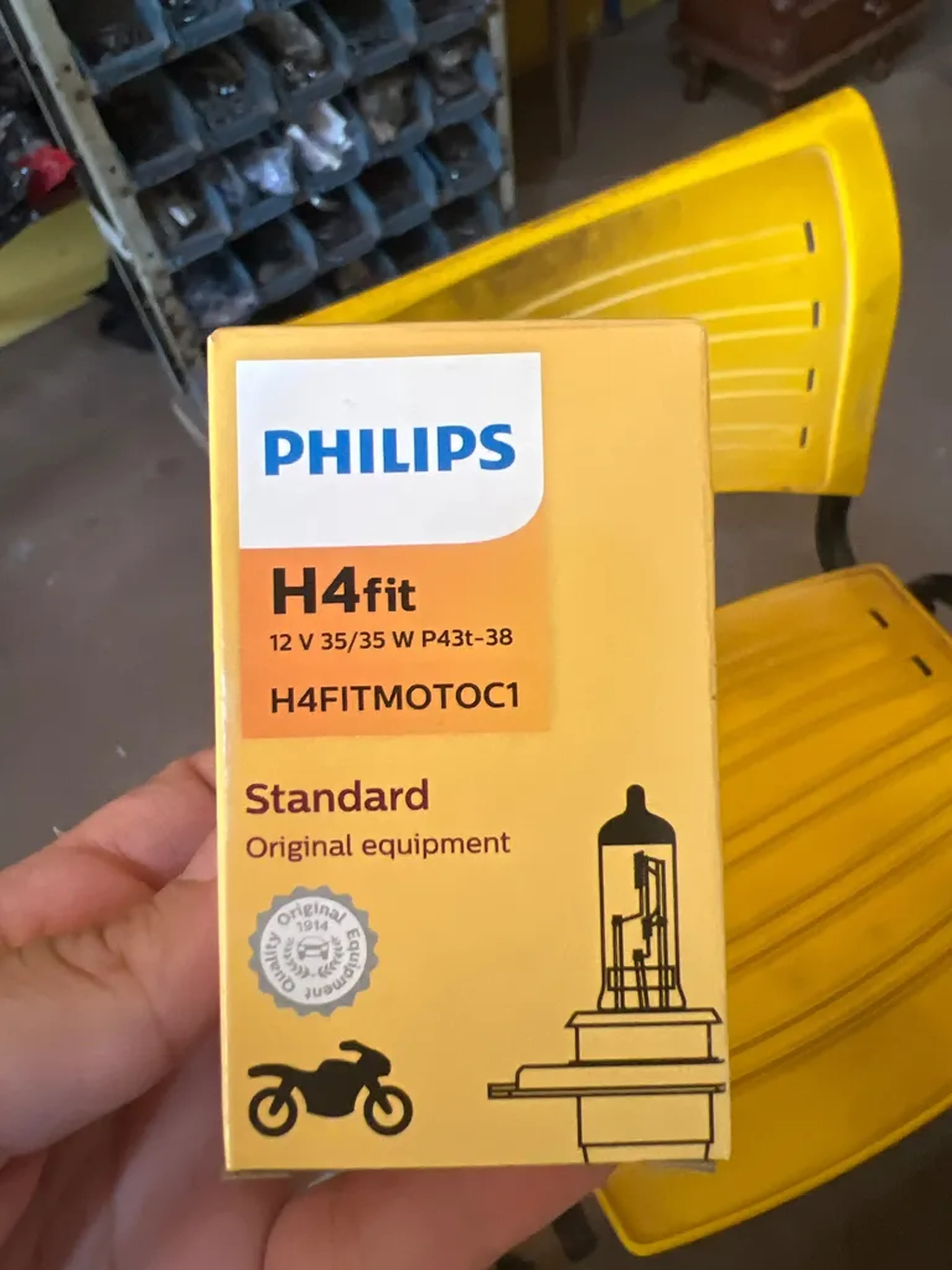 LÂMPADA PHILIPS ORIGINAL imagem