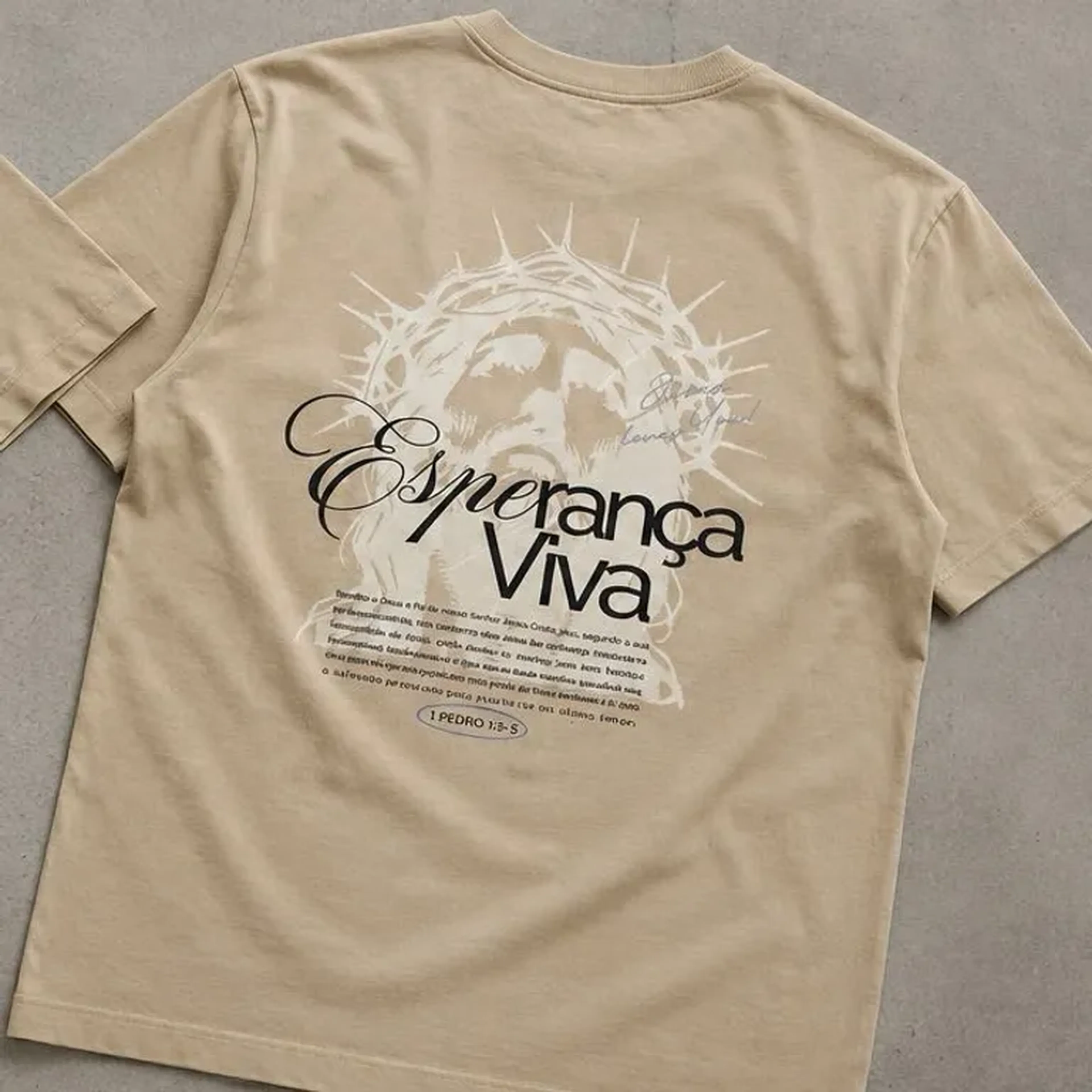 camiseta esperança viva imagem