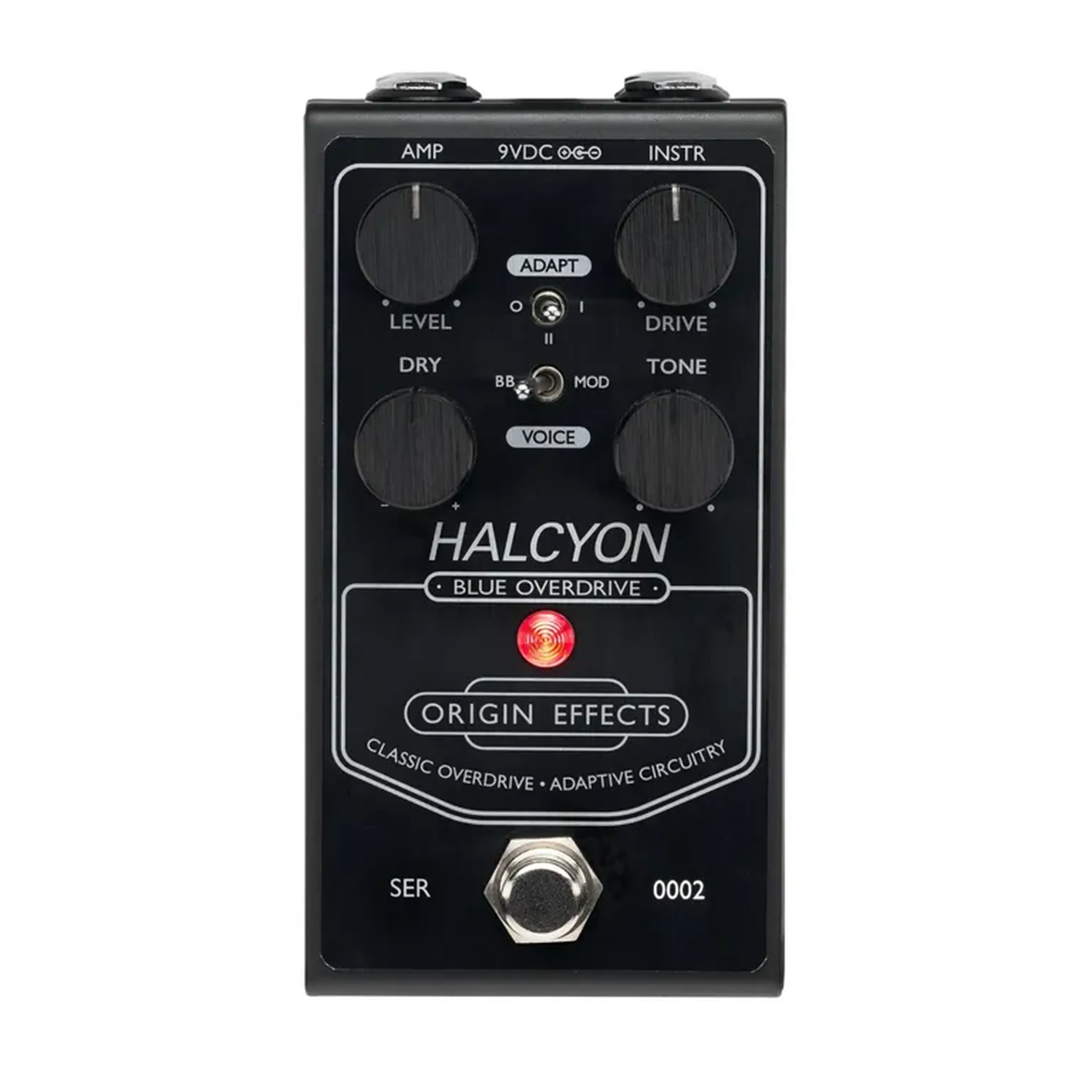 Origin Effects Halcyon Blue Overdrive Black Edition imagem