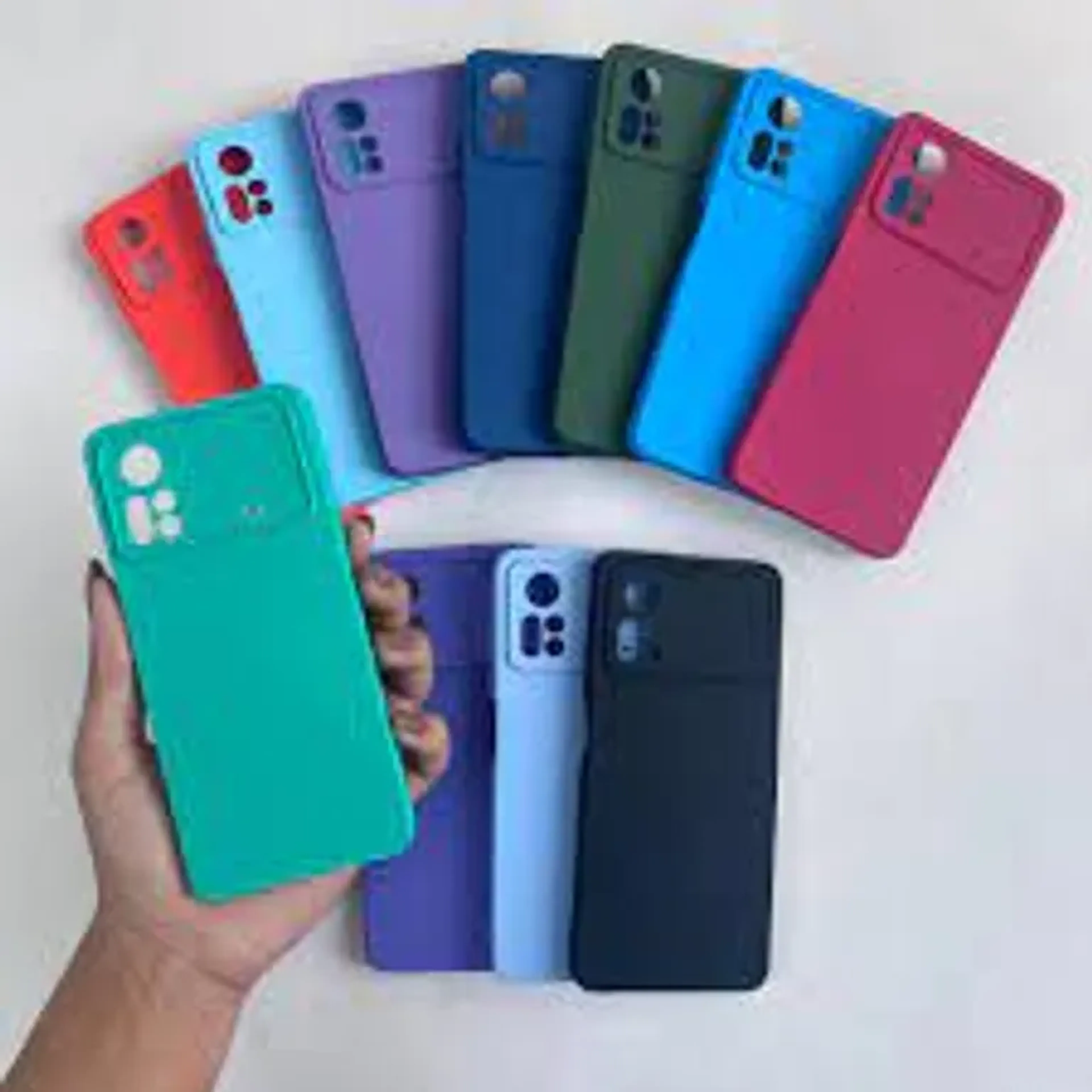 Capinha para Celular Xiaomi Poco X4 Pro 5G Verde AGUA imagem