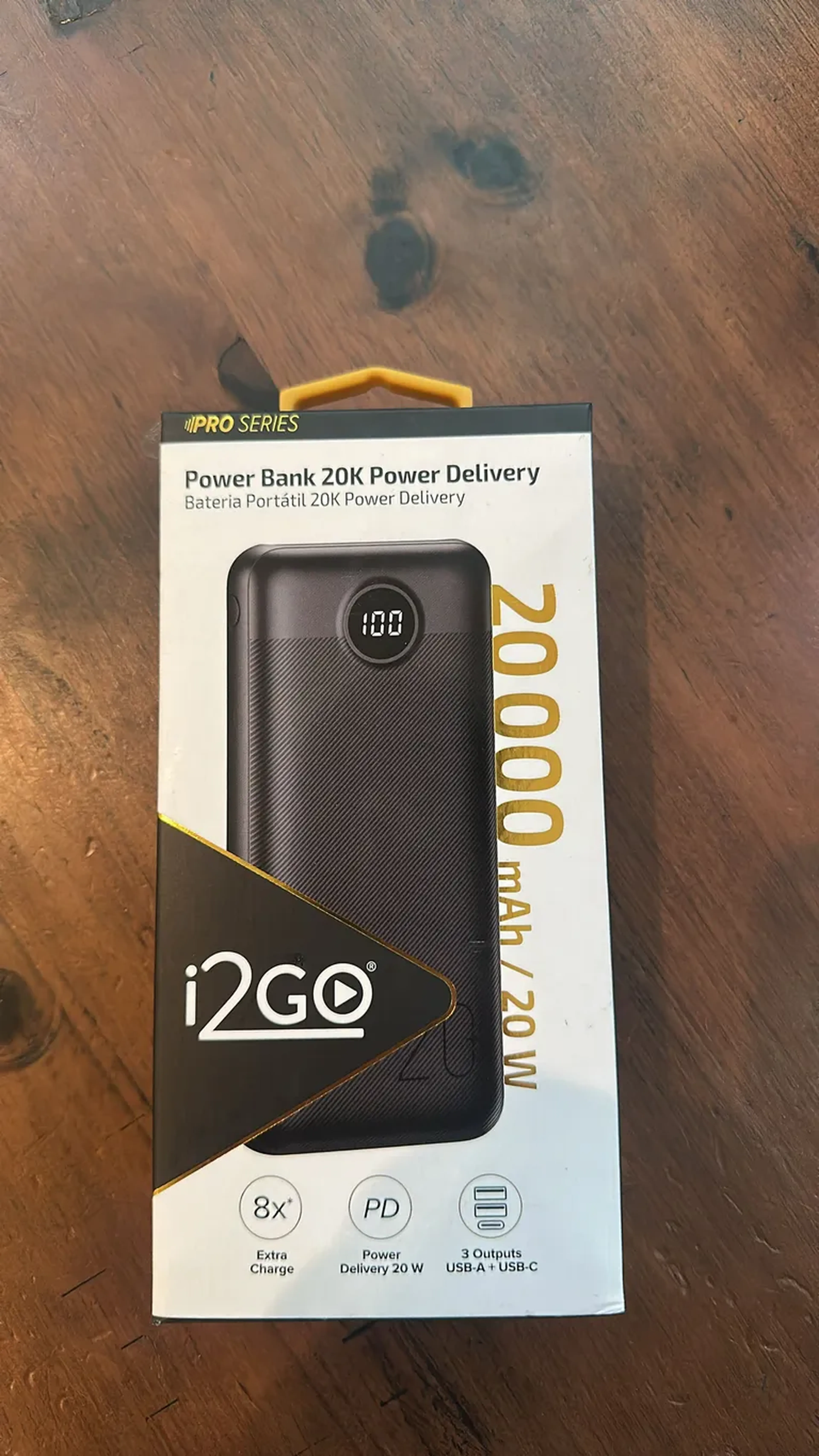 Power Bank 20K Power Delivery - Pro imagem