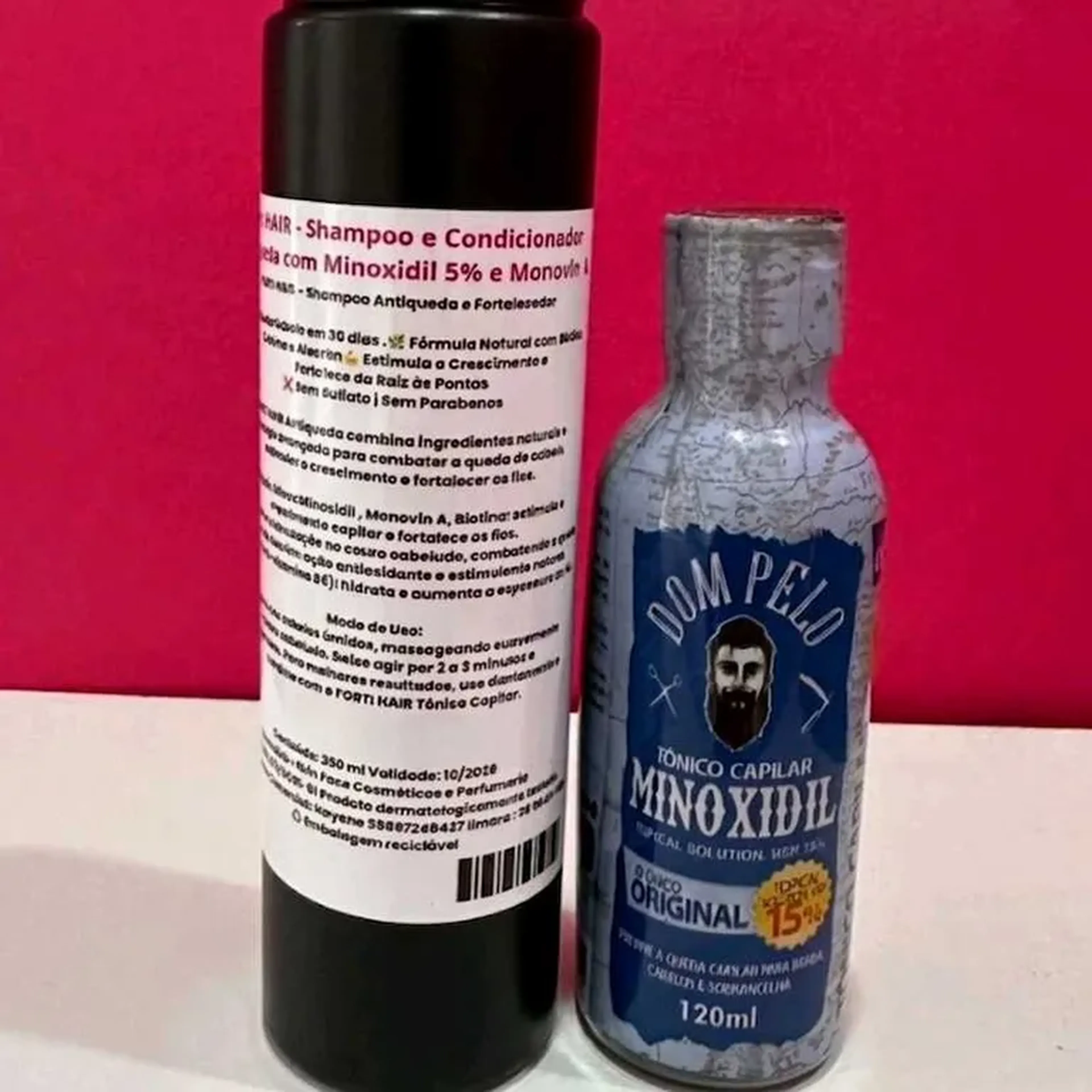 shampoo e tônico imagem