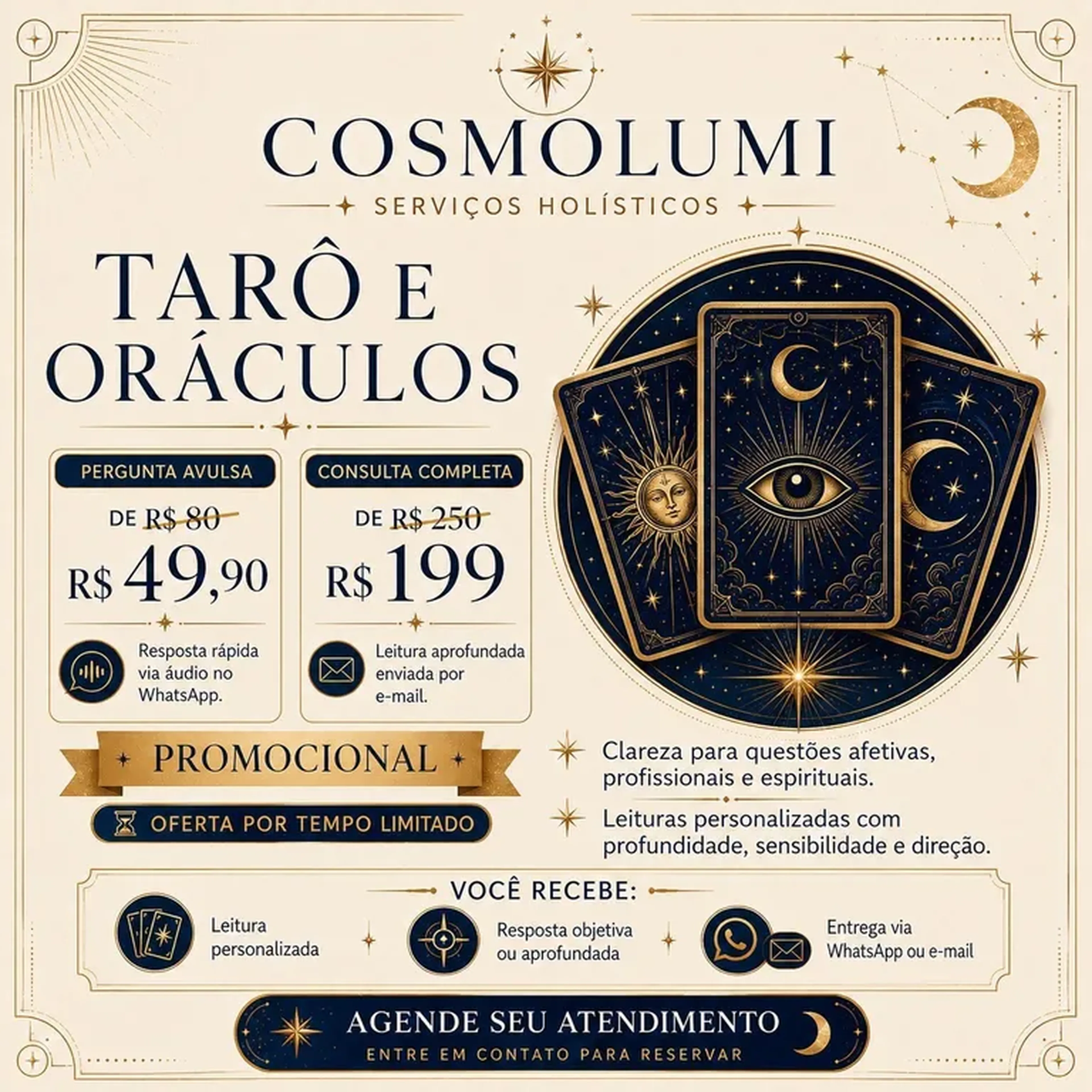 Tarot - Pergunta Avulsa imagem