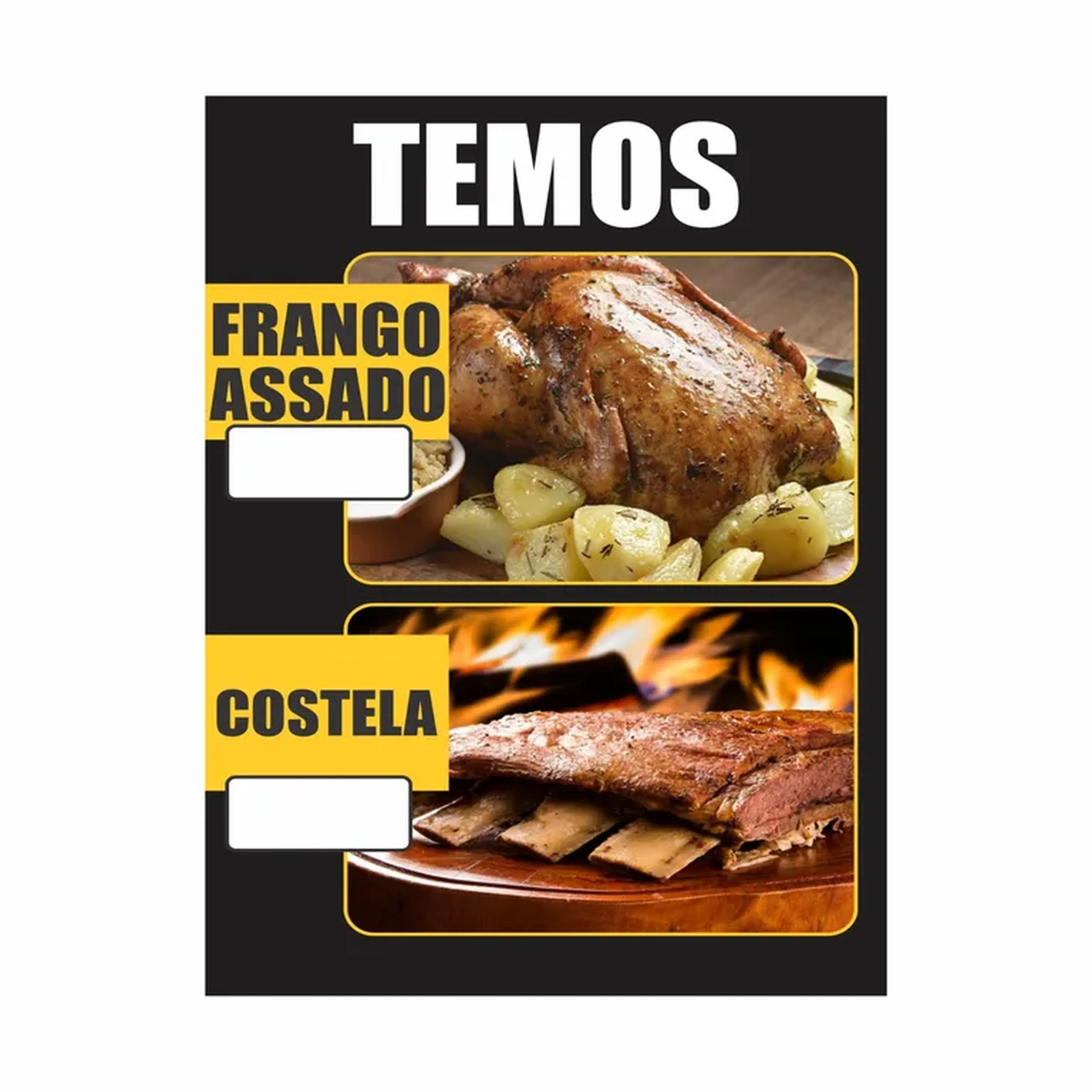 BANNER ASSADOS 60X80 imagem