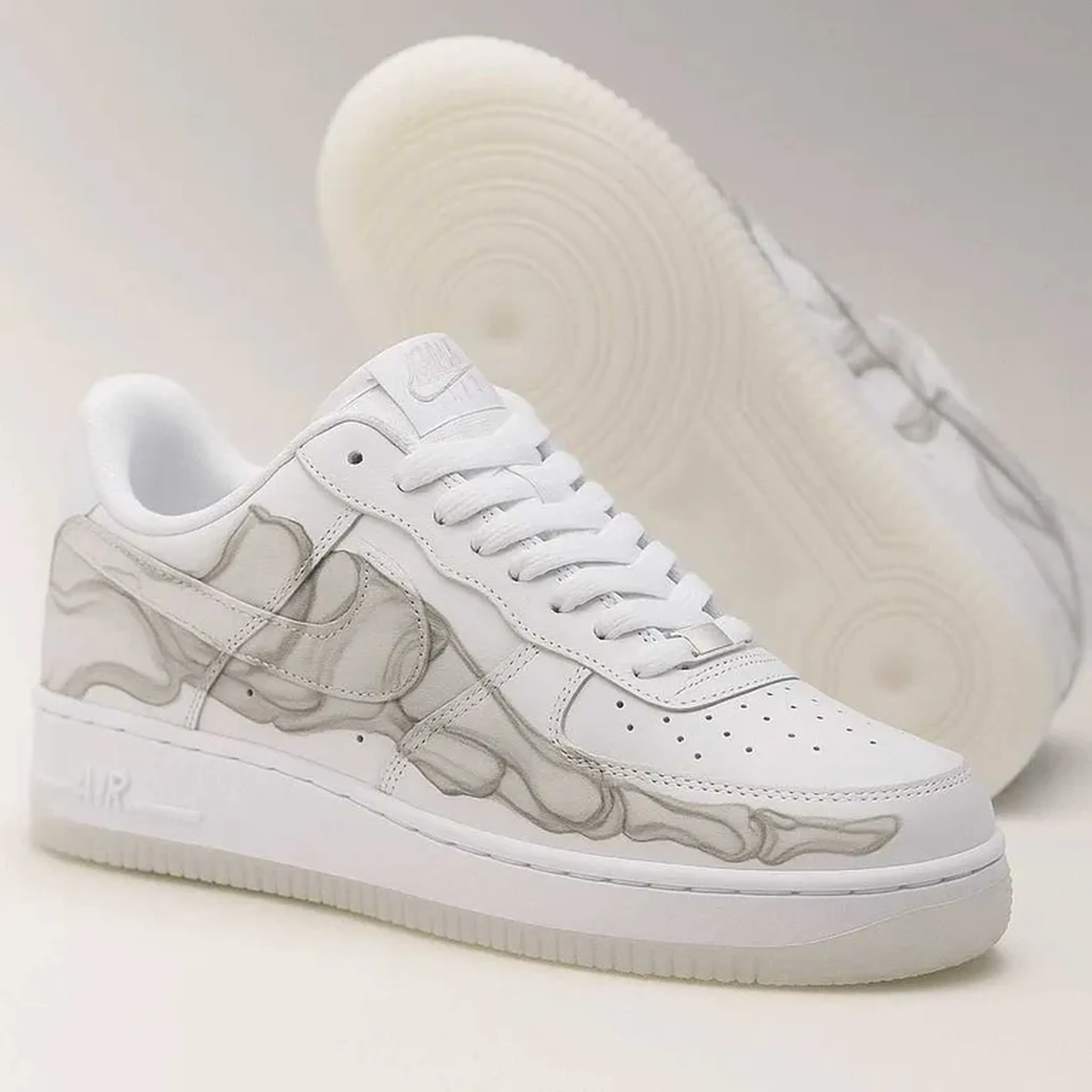 Air Force 1 Skeleton White imagem