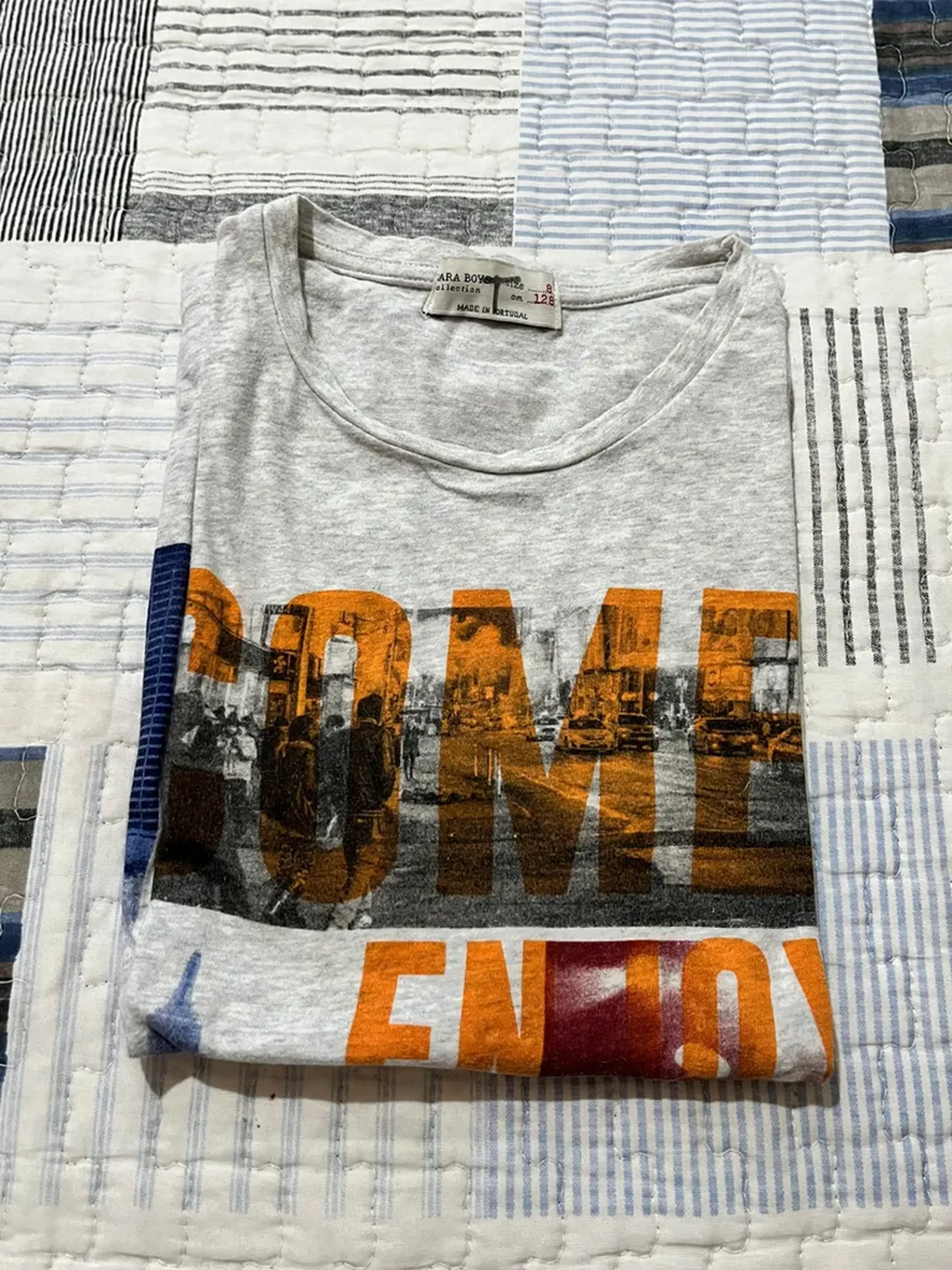 CAMISETA MANGA LONGA ZARA KIDS imagem