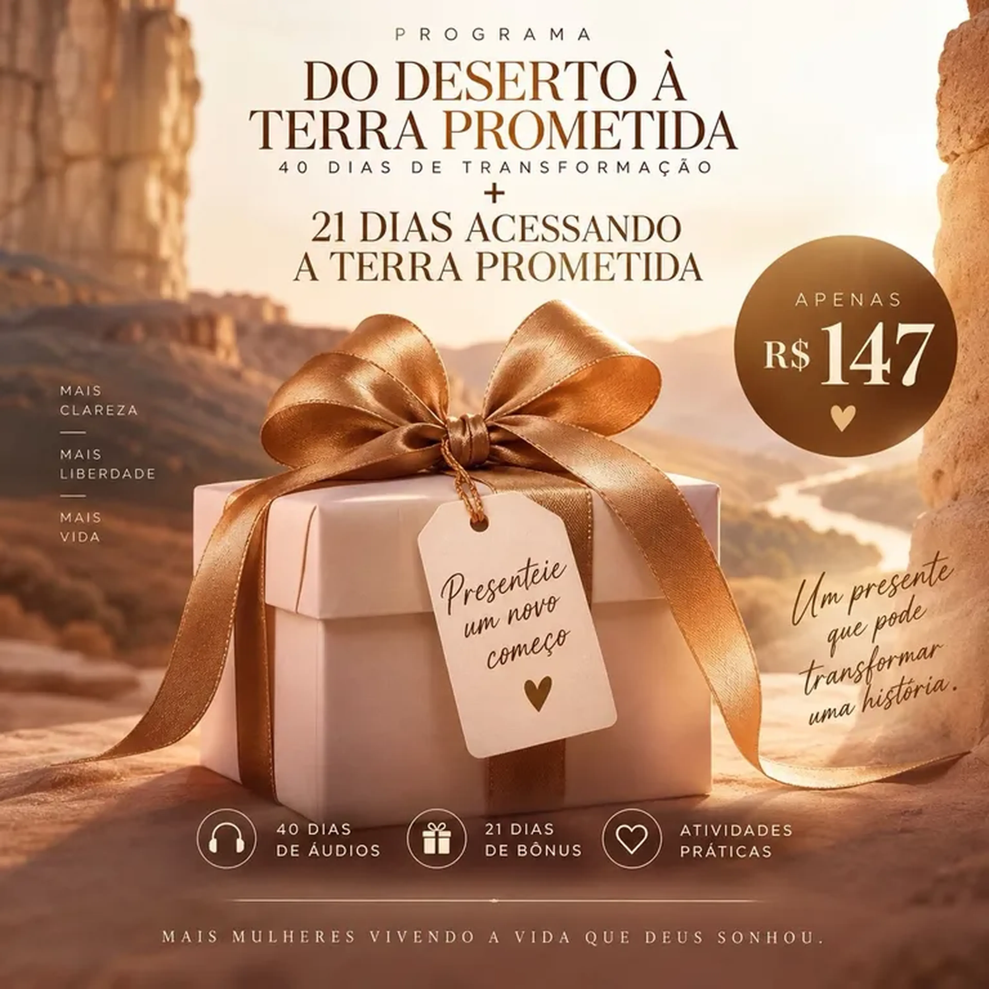 Áudio Terra Prometida - Valor especial imagem