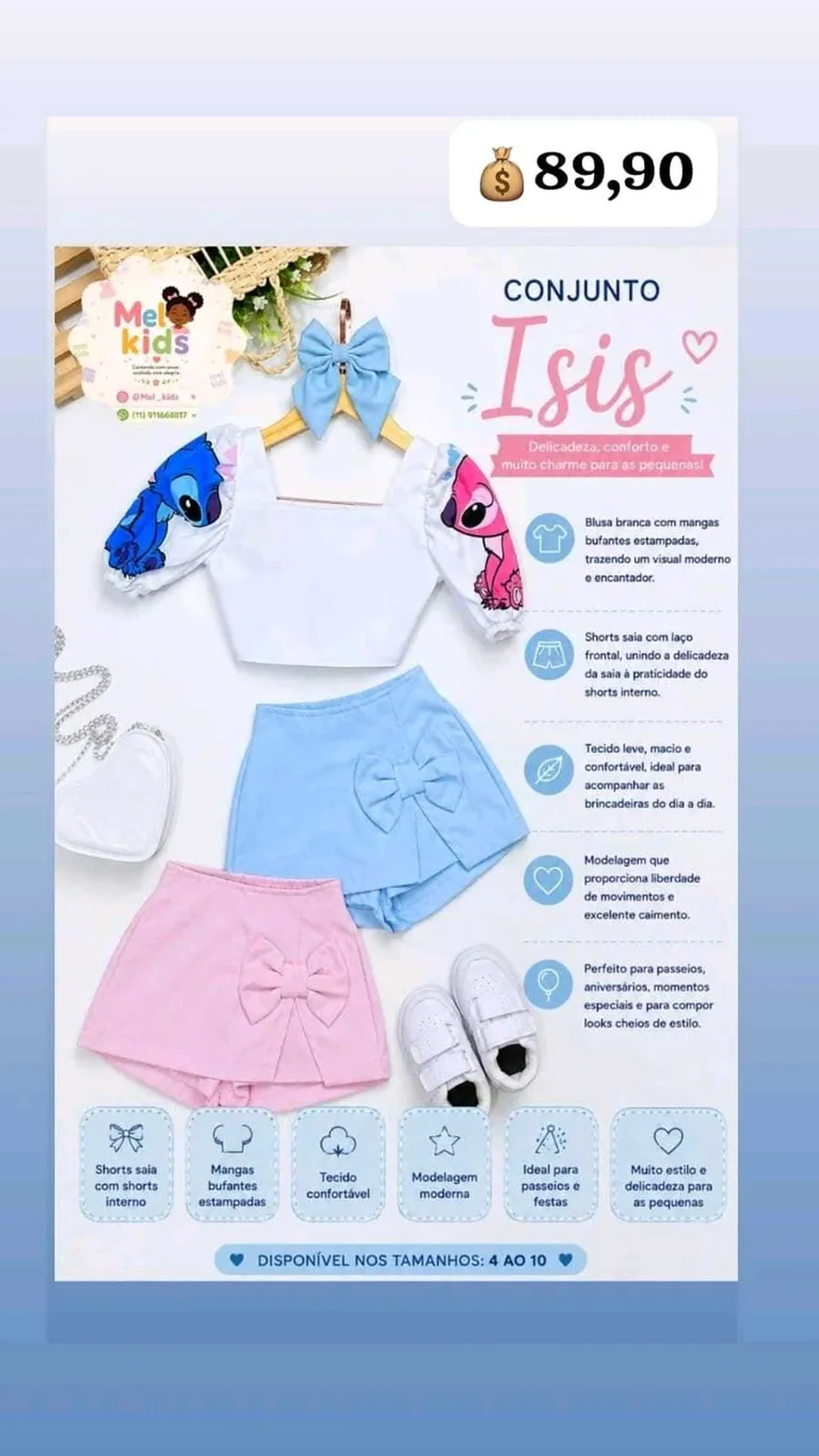 Conjunto Isis 💕 imagem