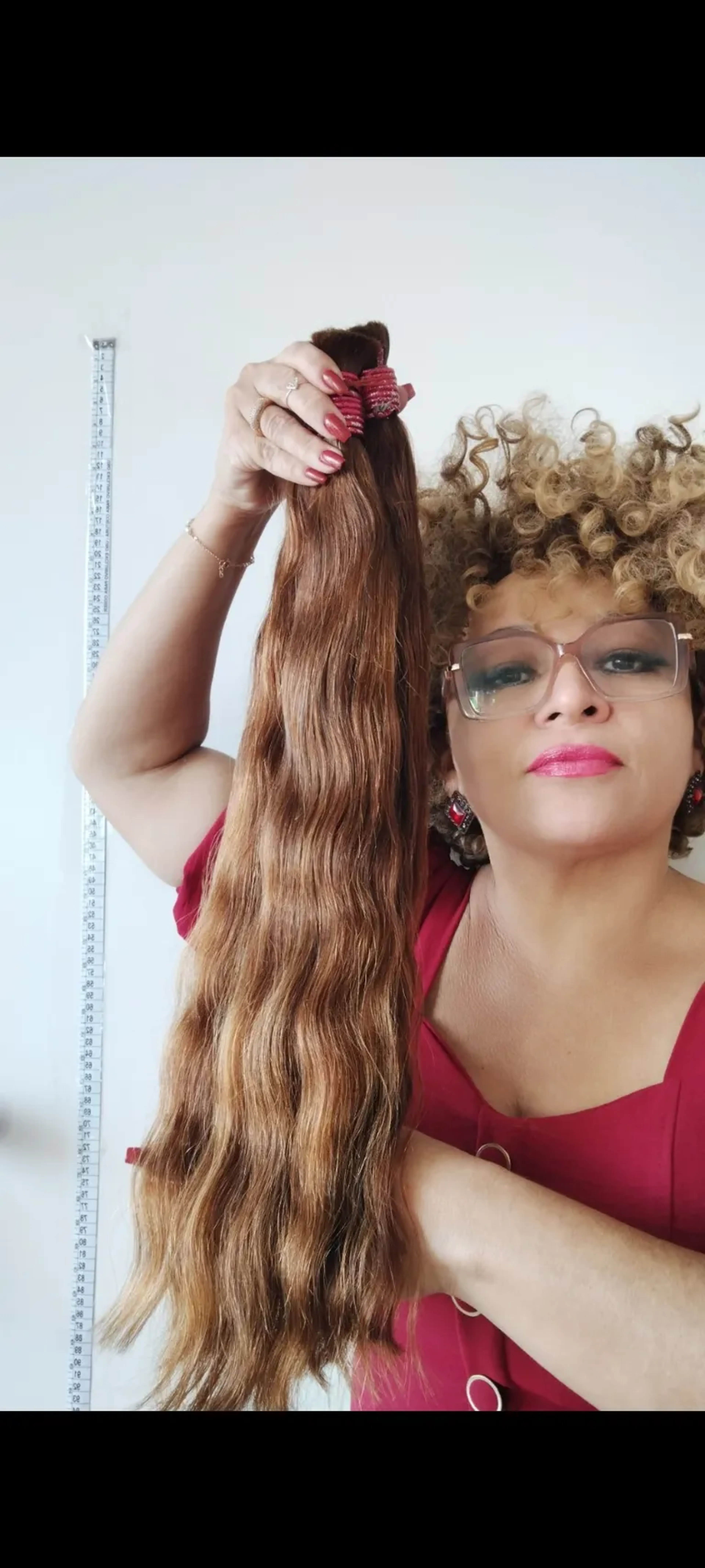 Cabelo Indiano Ruivo imagem