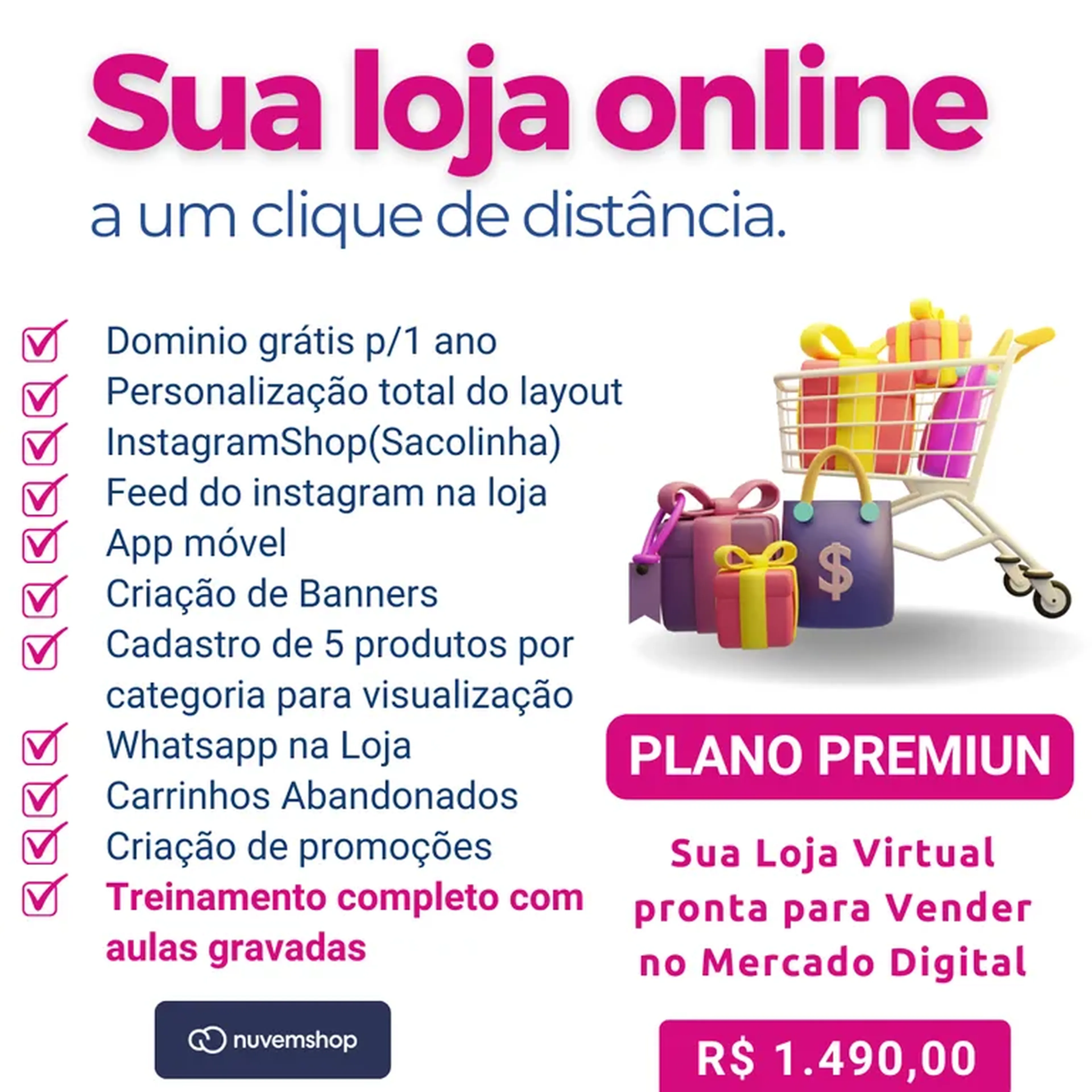 Loja Virtual Nuvemshop imagem