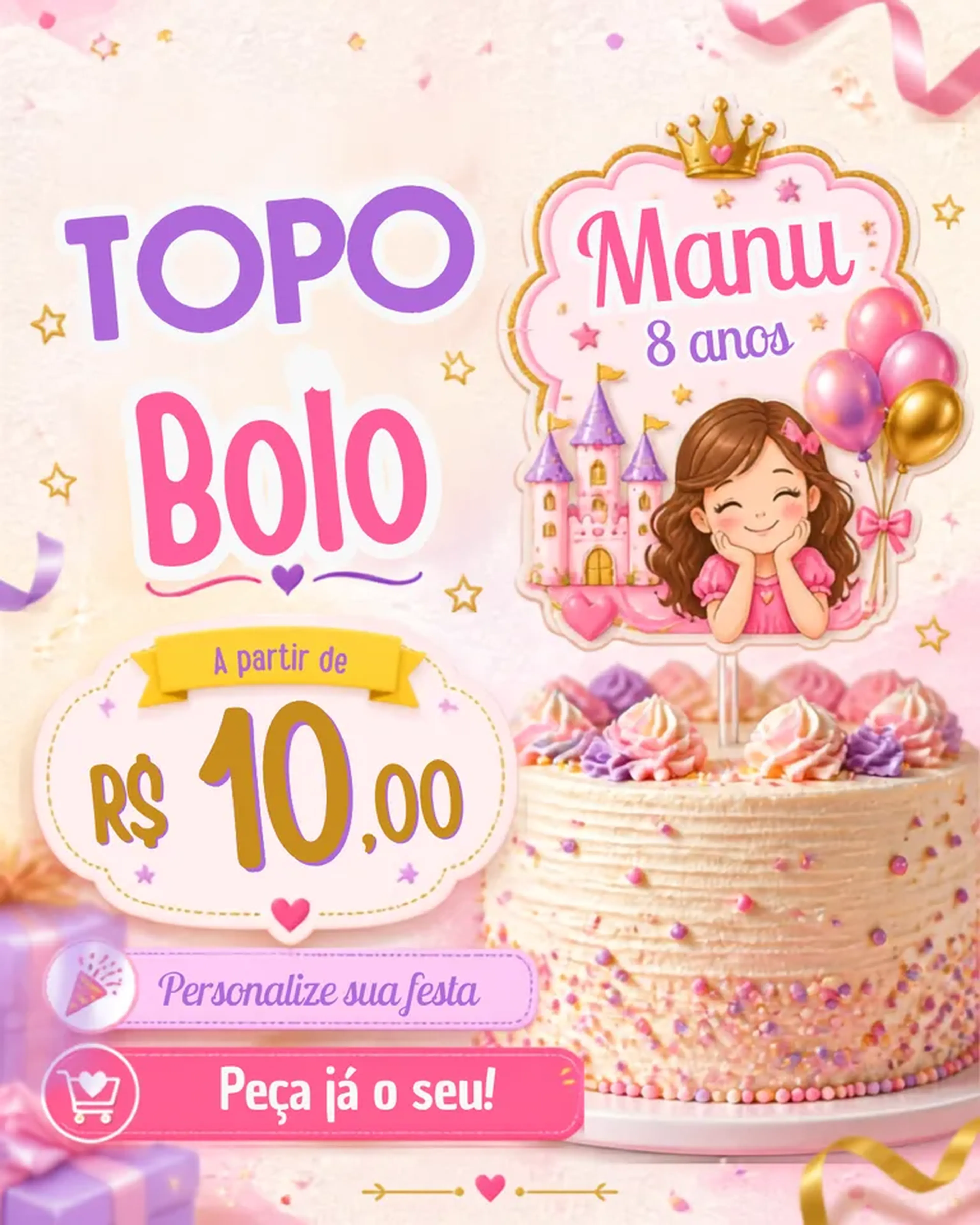 Topo de Bolo imagem
