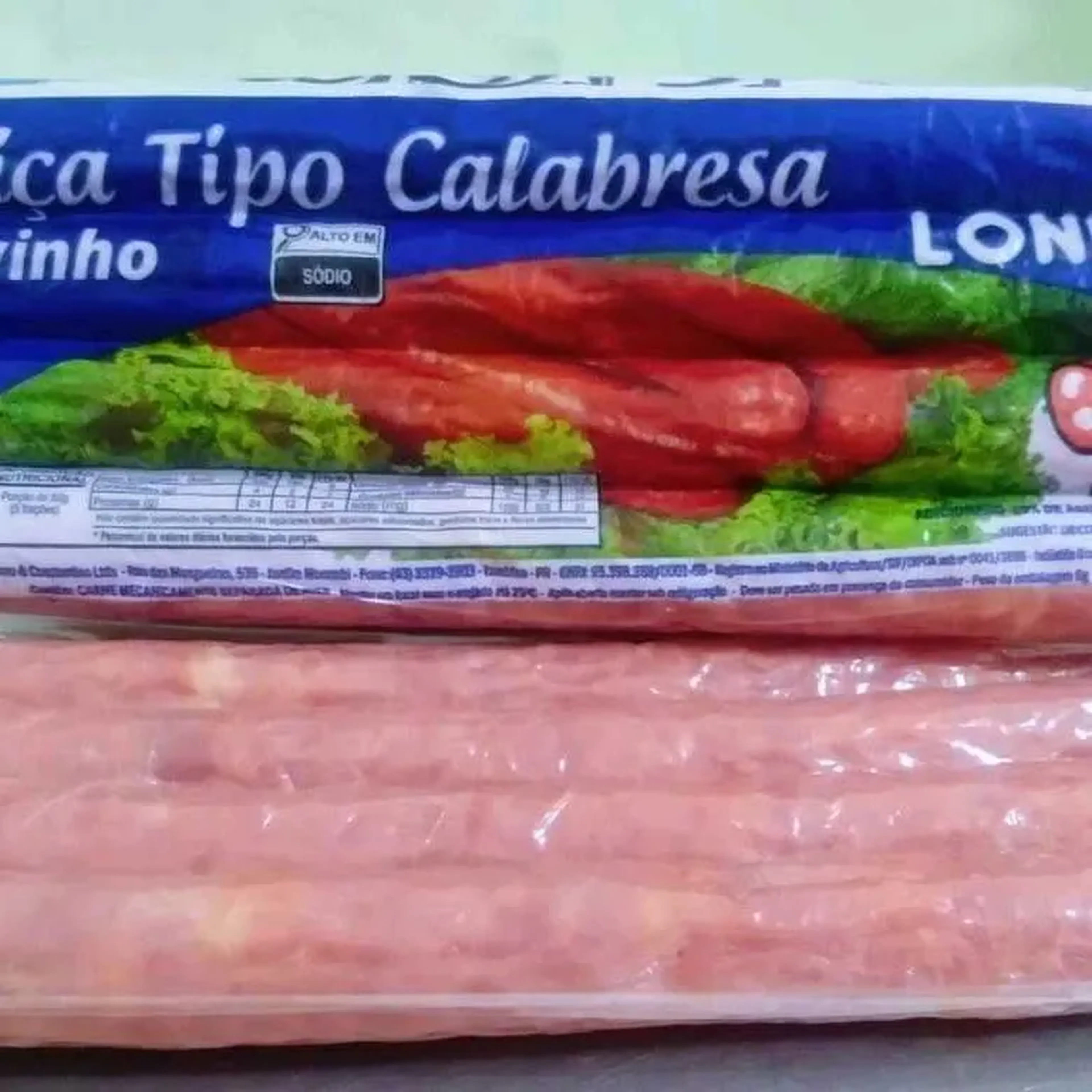 Linguiça calabresa com vinho petisco imagem