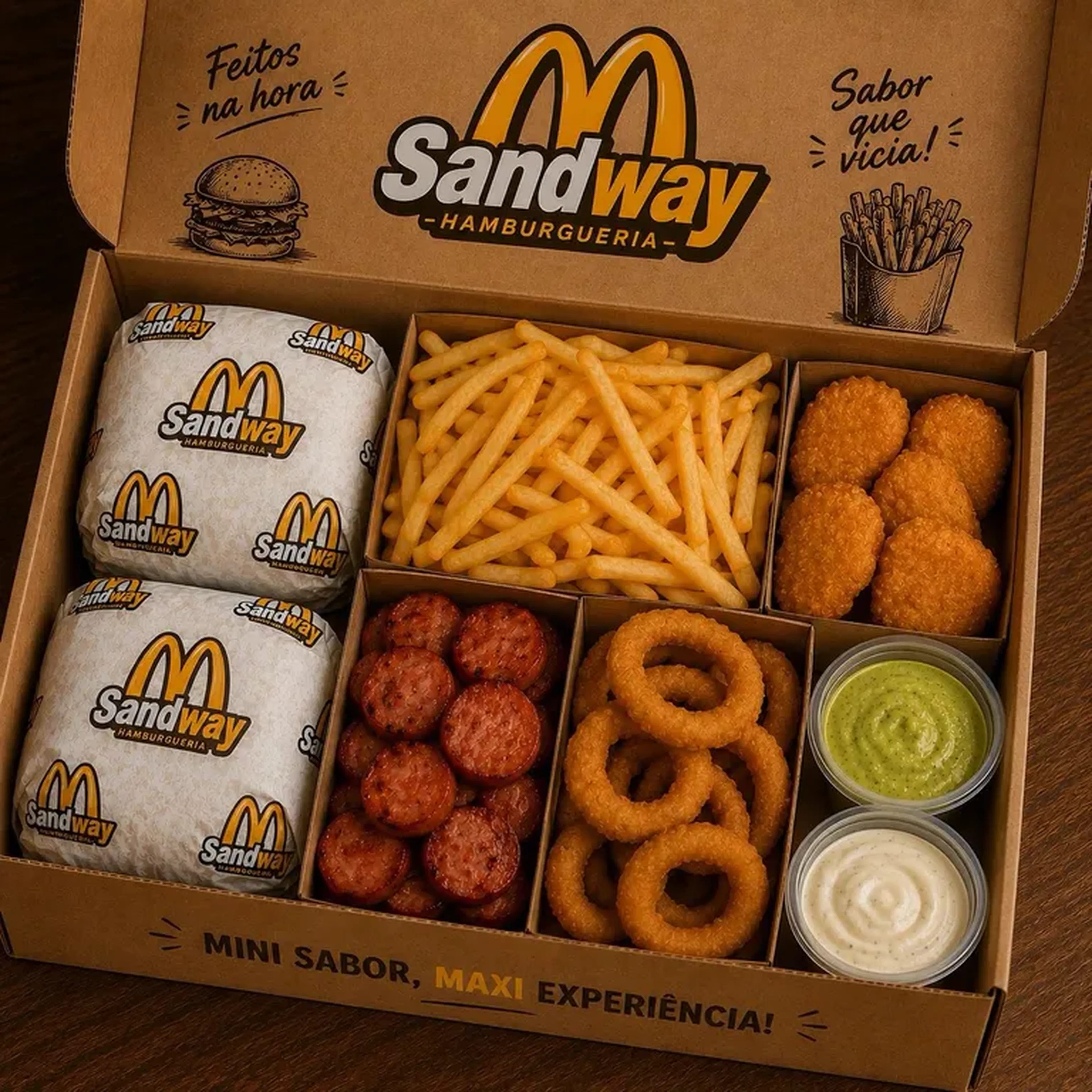 SANDWAY MEC PORÇÃO imagem